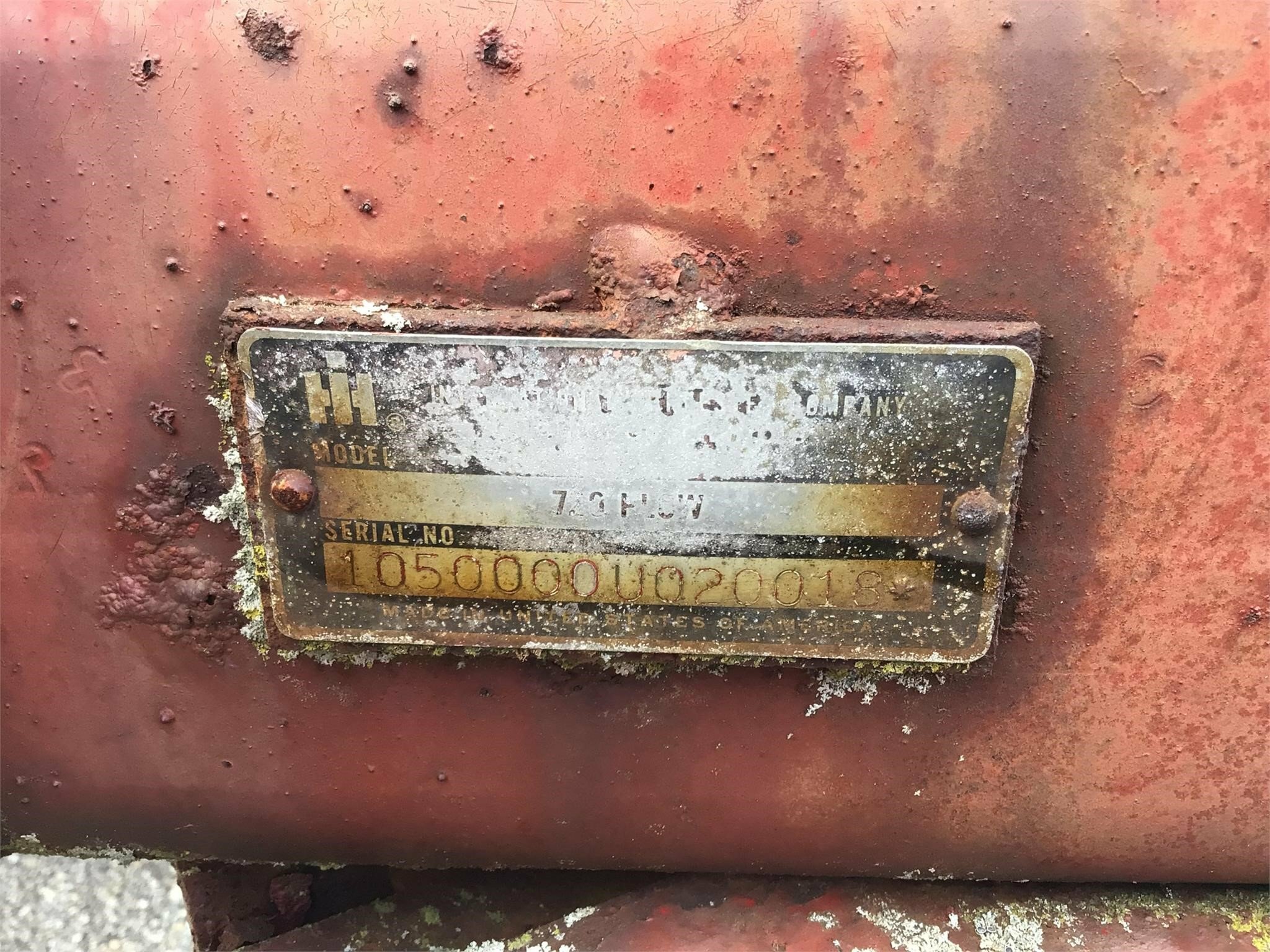  International Harvester 720 Plow