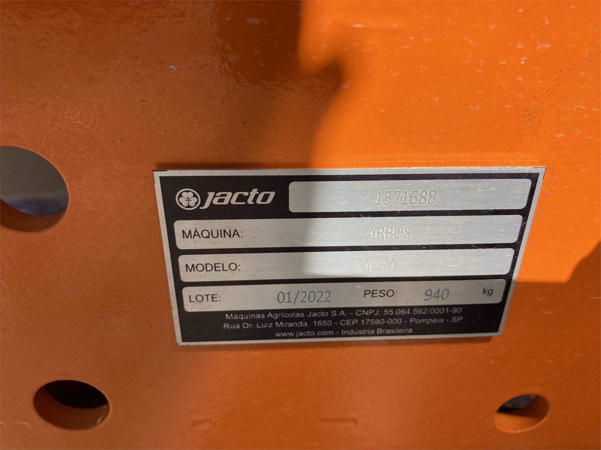 2025 Jacto ARBUS 2000 Orchard / Vineyard Equipment