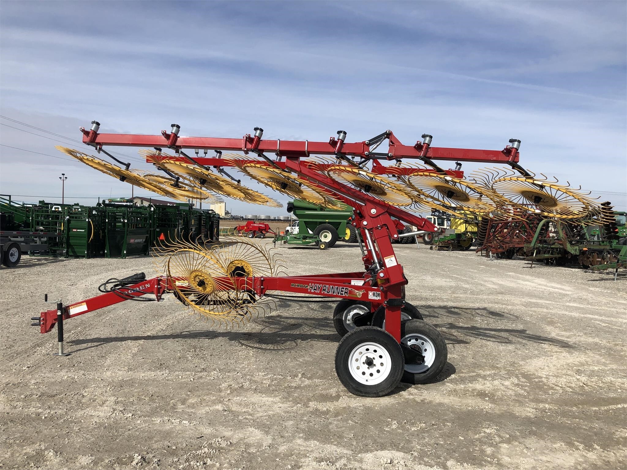 2025 Ogden Metalworks RCR812 Rake