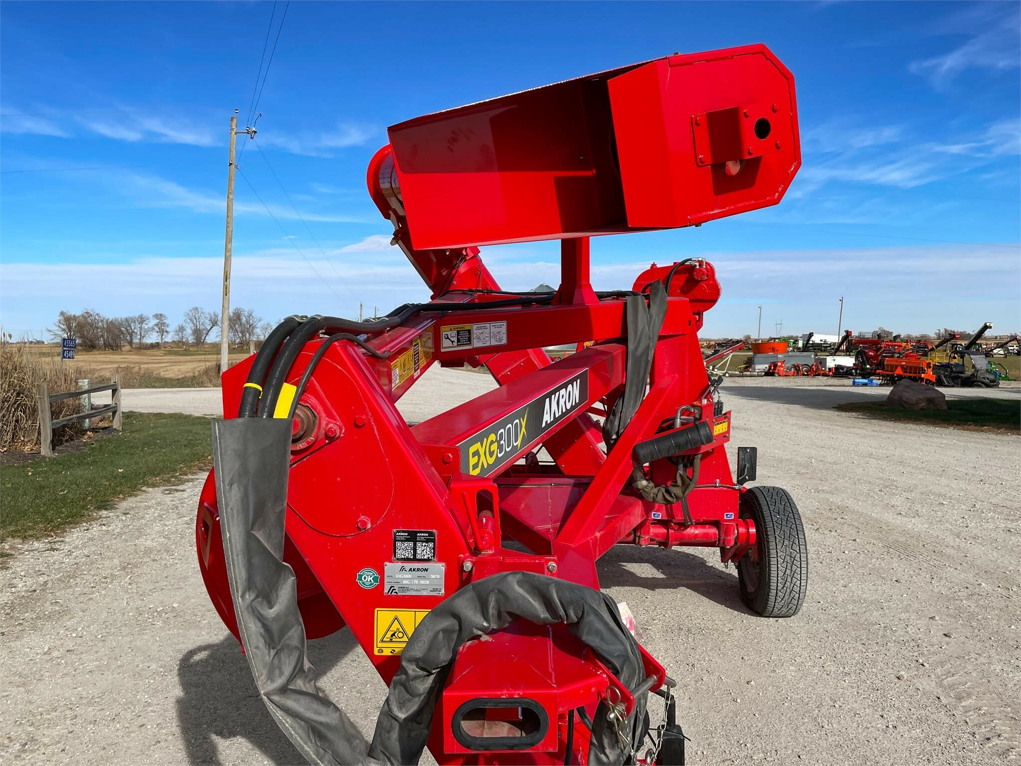 2026 Akron EXG300X Grain Bag Unloader