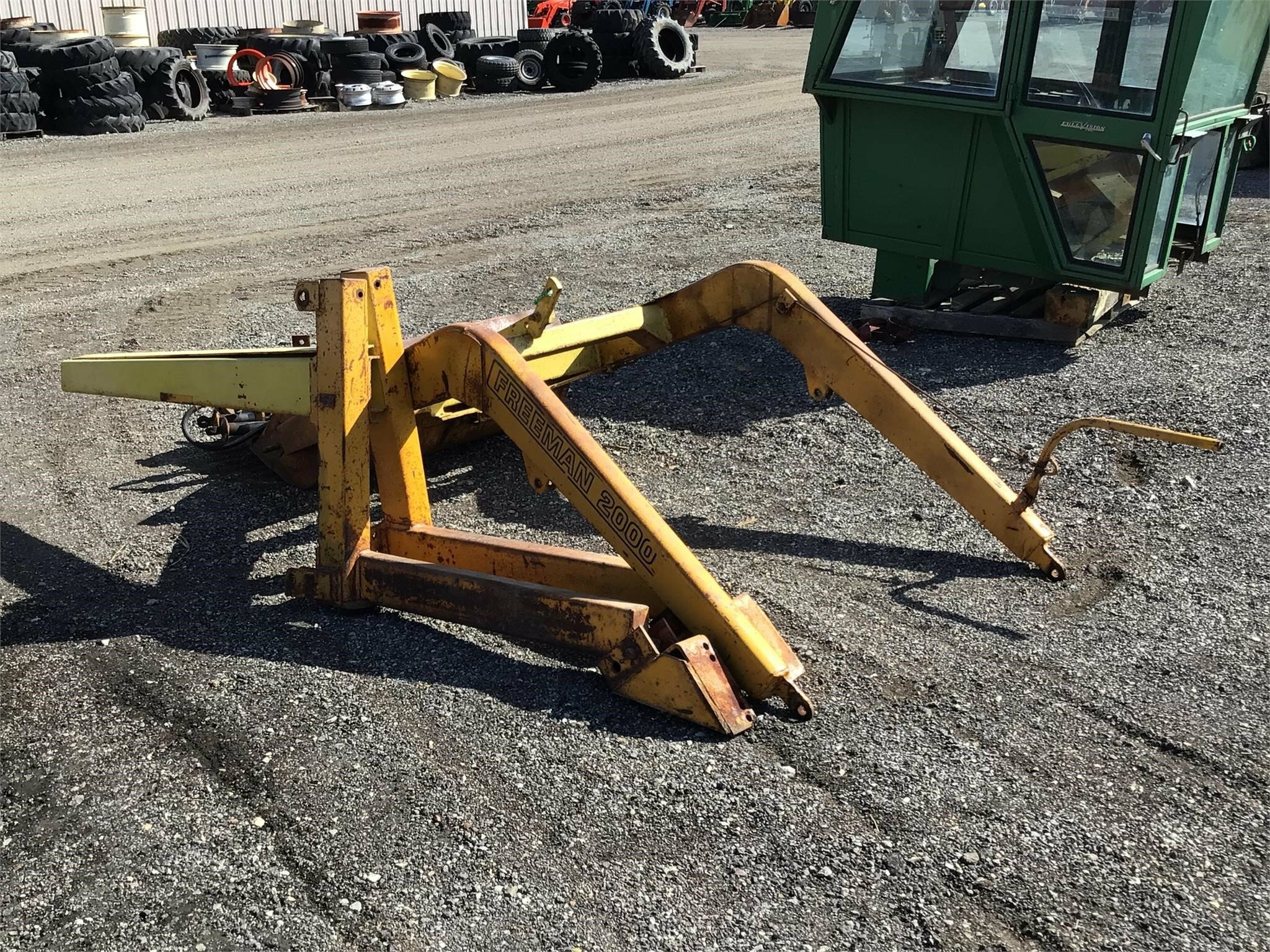  Freeman 2000 Bale Wagons and Trailer