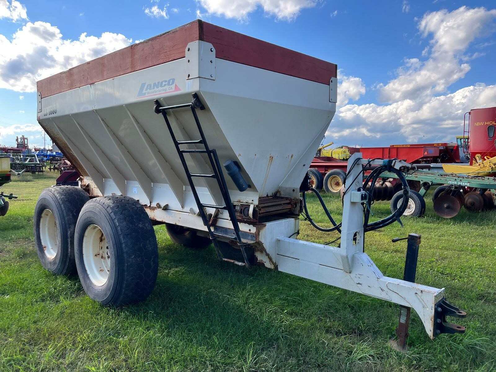 LANCO MFG LS1680 PullType Fertilizer Spreader 9,500 Machinery Pete