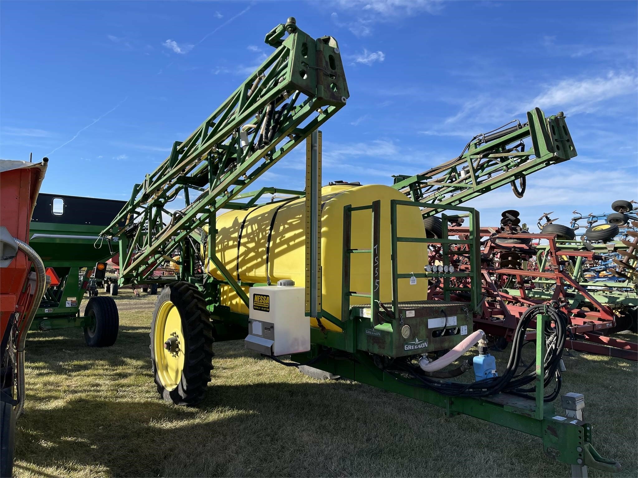 Gregson 1300 PullType Sprayer Call Machinery Pete