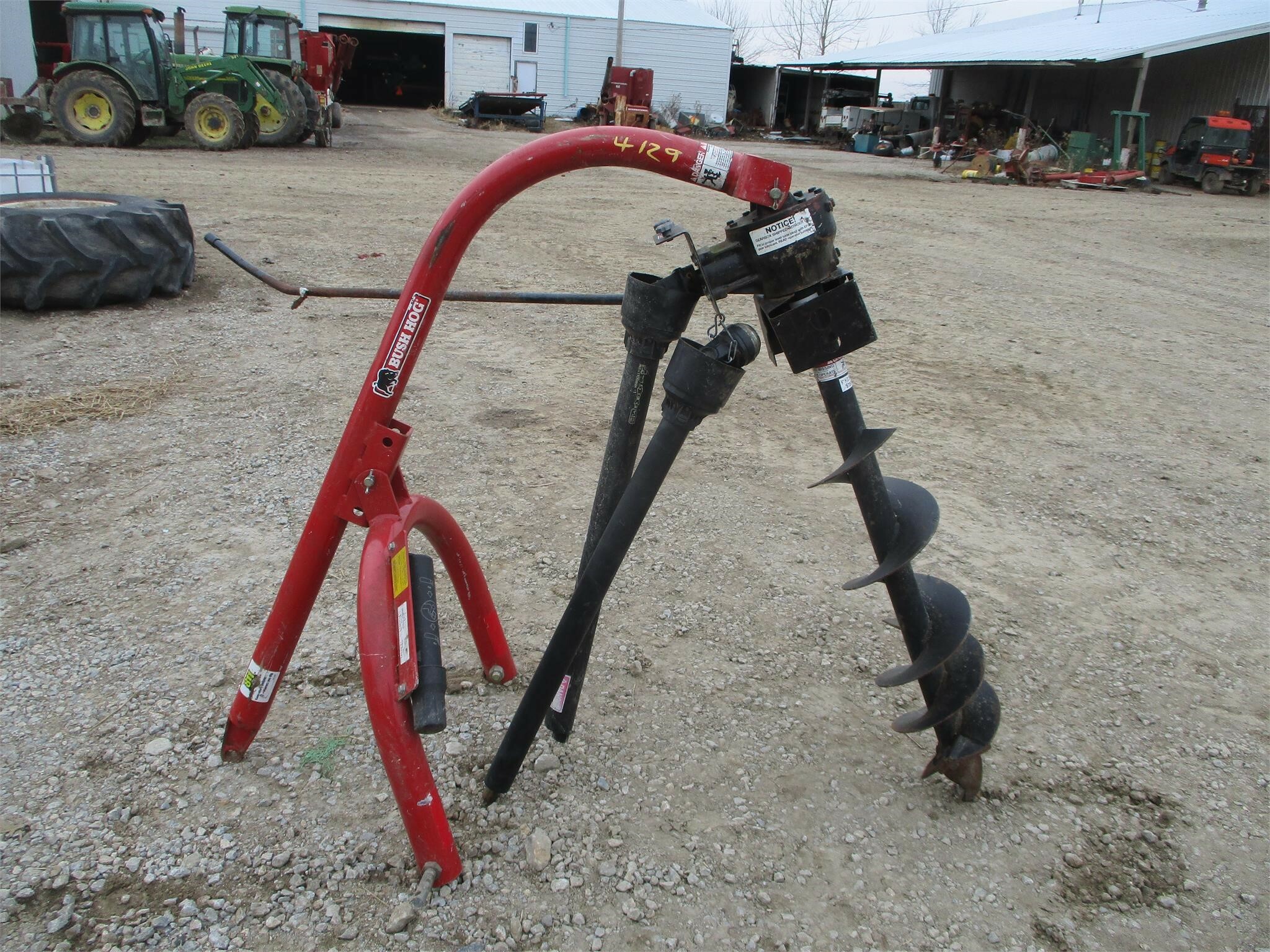 Bush Hog PHD2401 Post Hole Digger 1,600 Machinery Pete