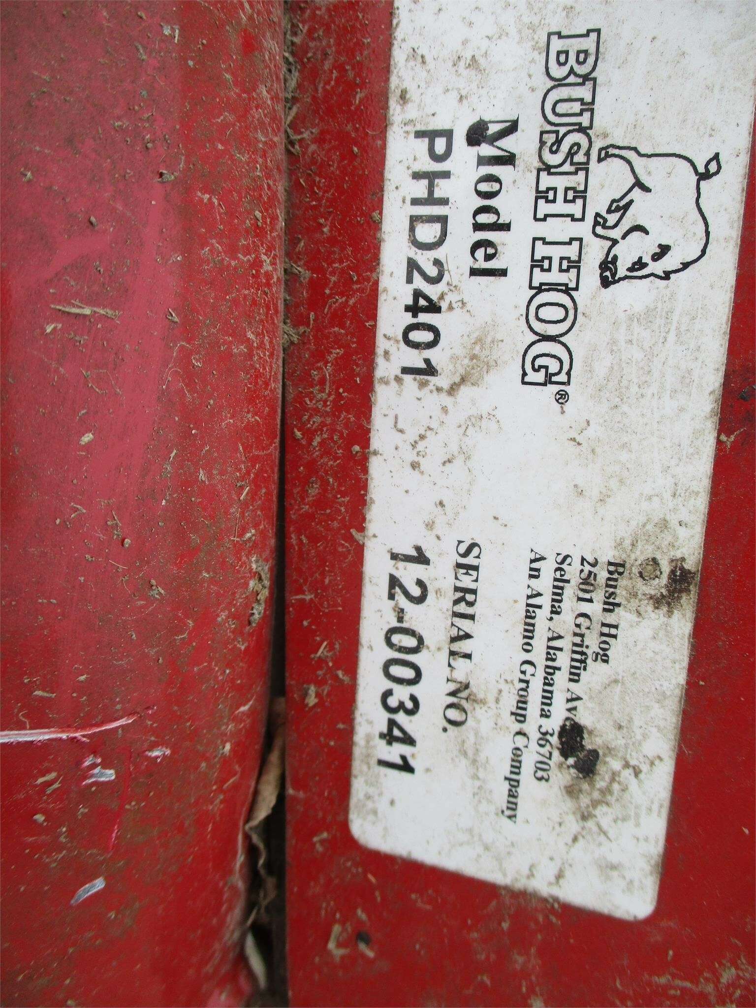 Bush Hog PHD2401 Post Hole Digger 1,600 Machinery Pete