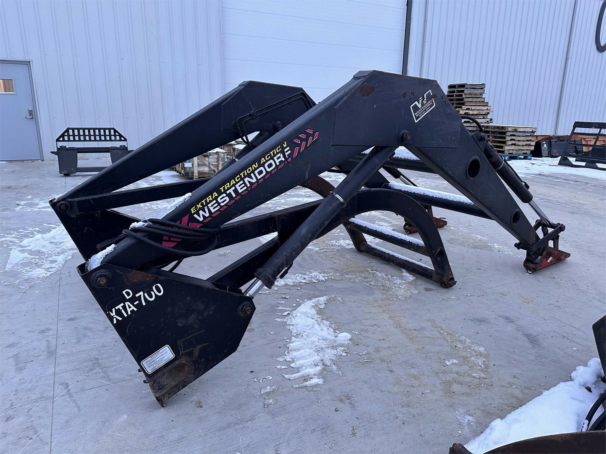 Westendorf XTA700D Front End Loader 4,500 Machinery Pete