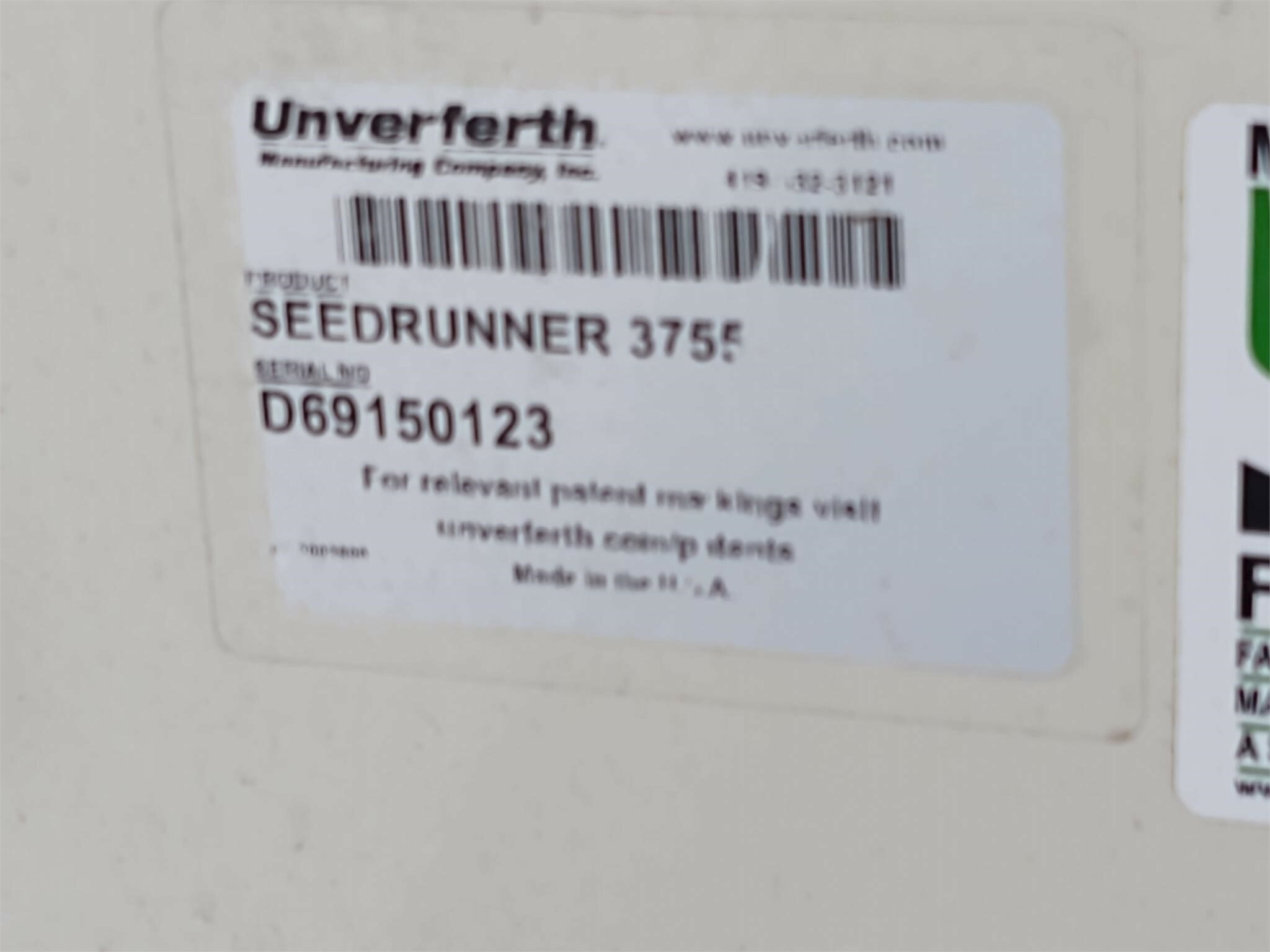 2022 Unverferth 3755 Seed Tender