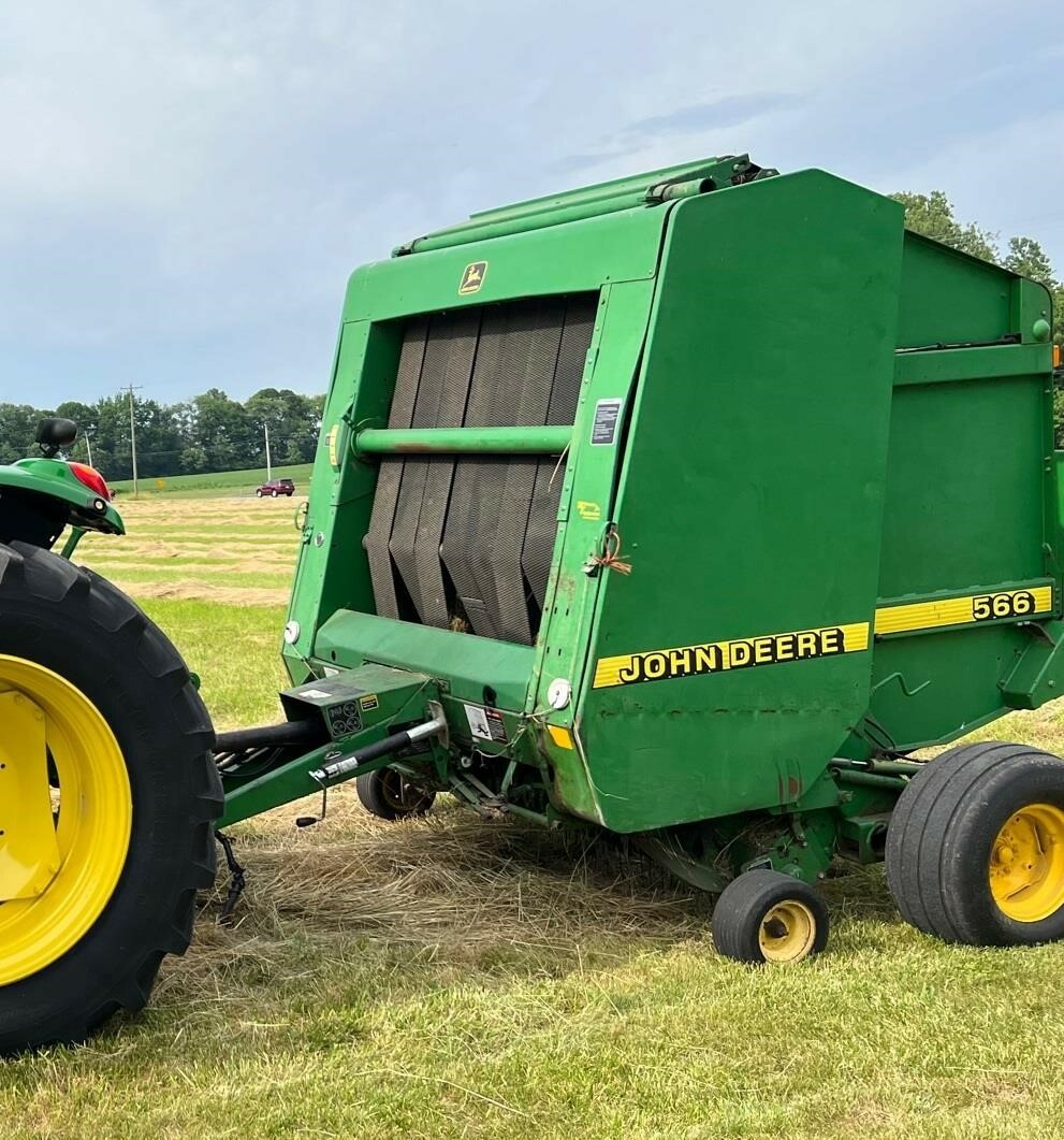 John Deere 566 Round Baler 6,800 Machinery Pete