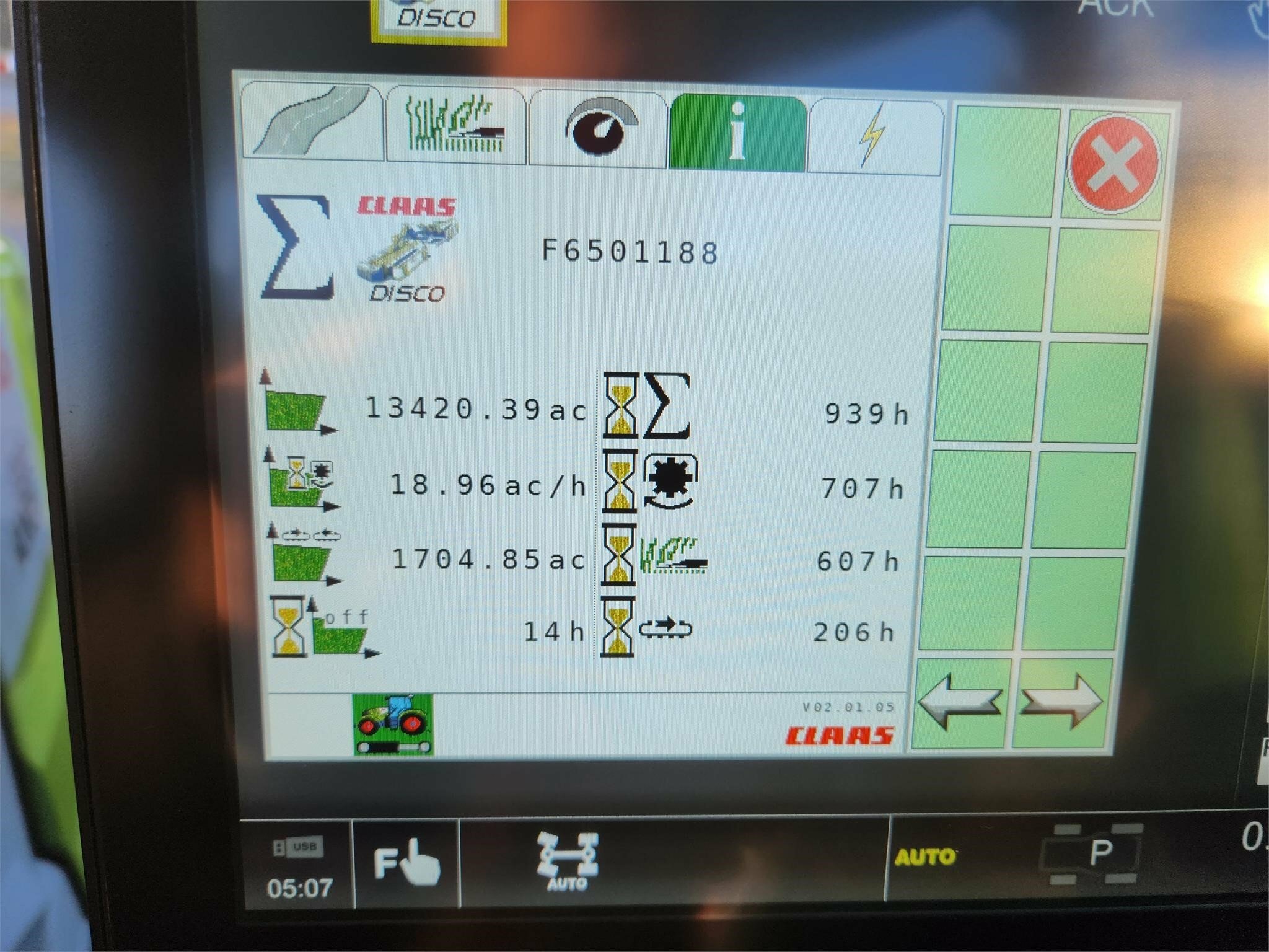 2017 Claas Disco 9200C AS Mower Conditioner