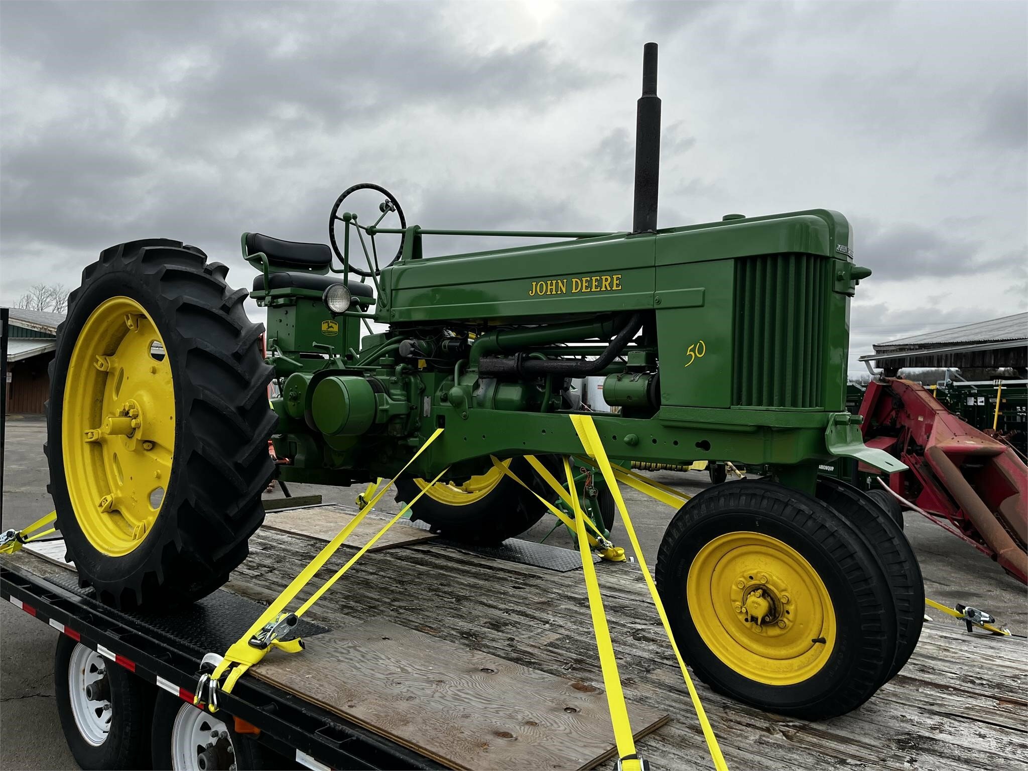 1952 John Deere 50 Tractor 10,995 Machinery Pete