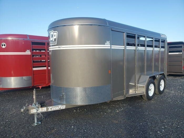 2023 Corn Pro SB16 6S Livestock Trailer 9,900 Machinery Pete