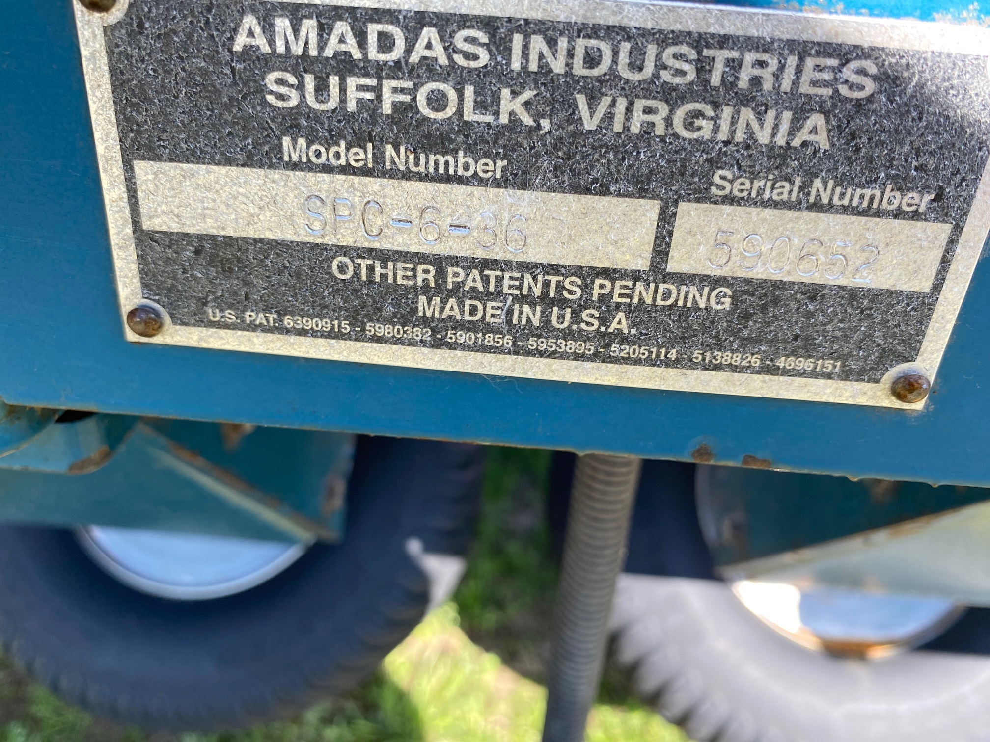 2021 Amadas SPC-6-36 Cotton Equipment