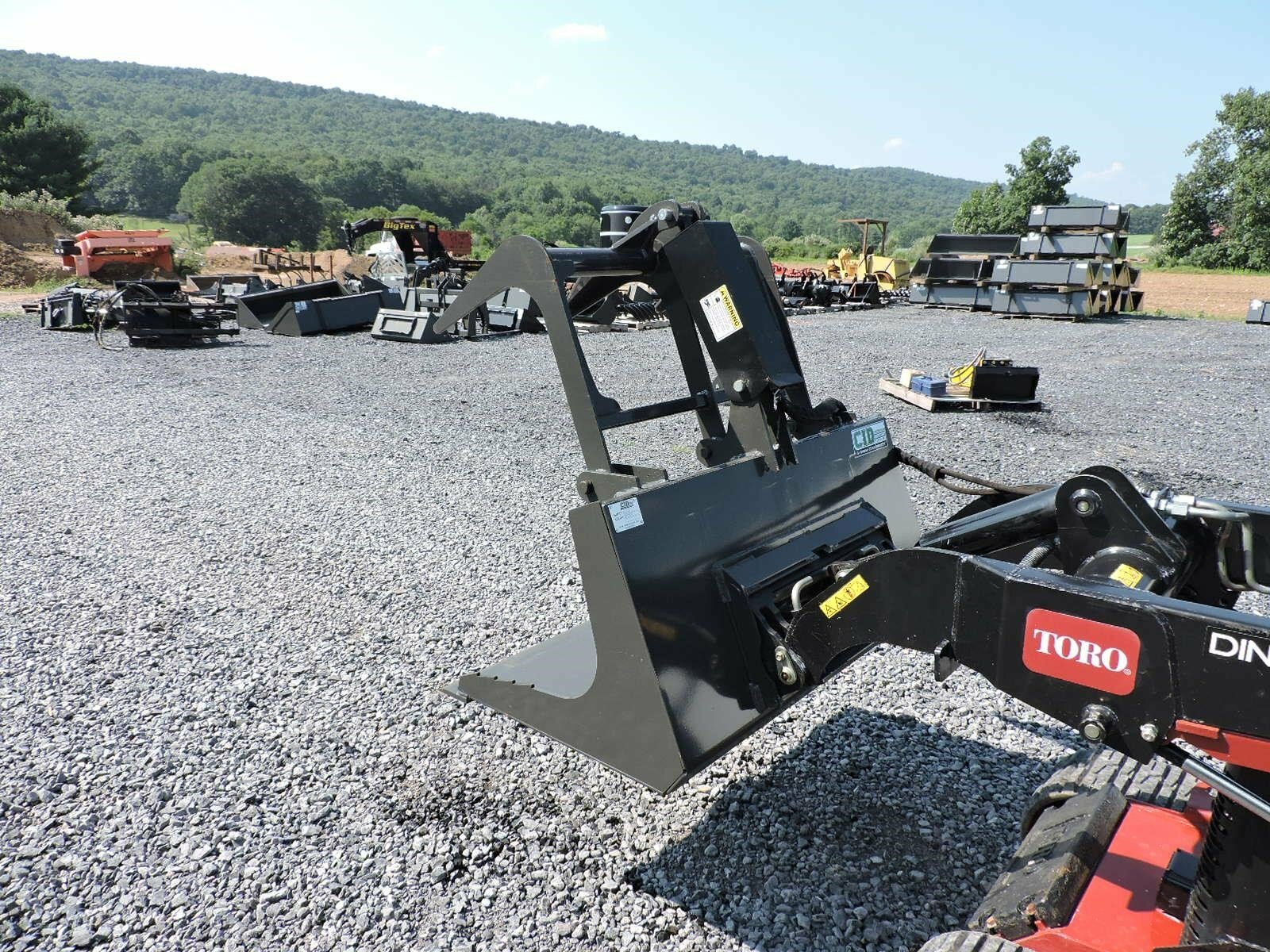 CID 44" GRAPPLE BUCKET TORO DINGO MOUNT Loader and Skid Steer Attachment 1,425 Machinery Pete