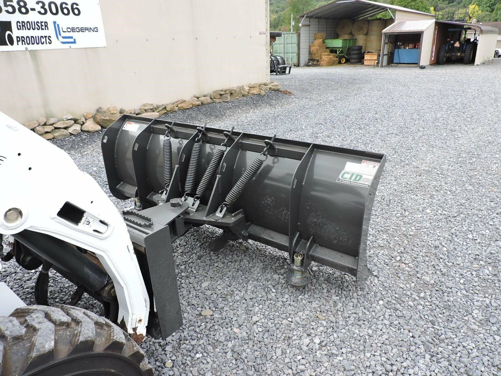 CID HEAVY DUTY 96" POWER ANGLE SNOW PLOW Blade 2,913 Machinery Pete