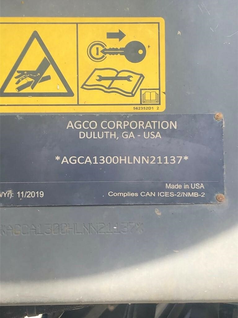 2020 ROGATOR RG1300C Self-Propelled Sprayer