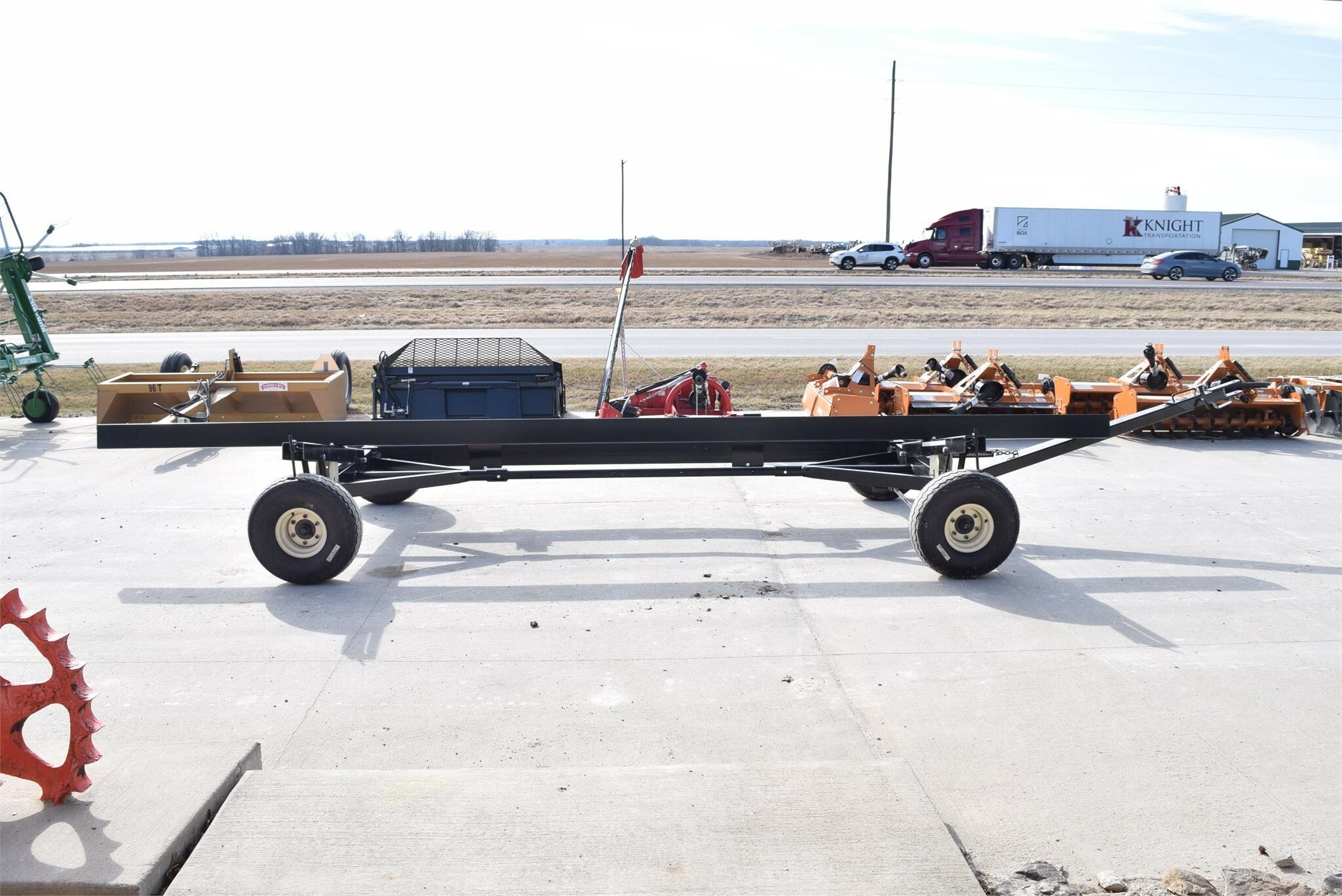 2025 E-Z Trail 680 Header Trailer