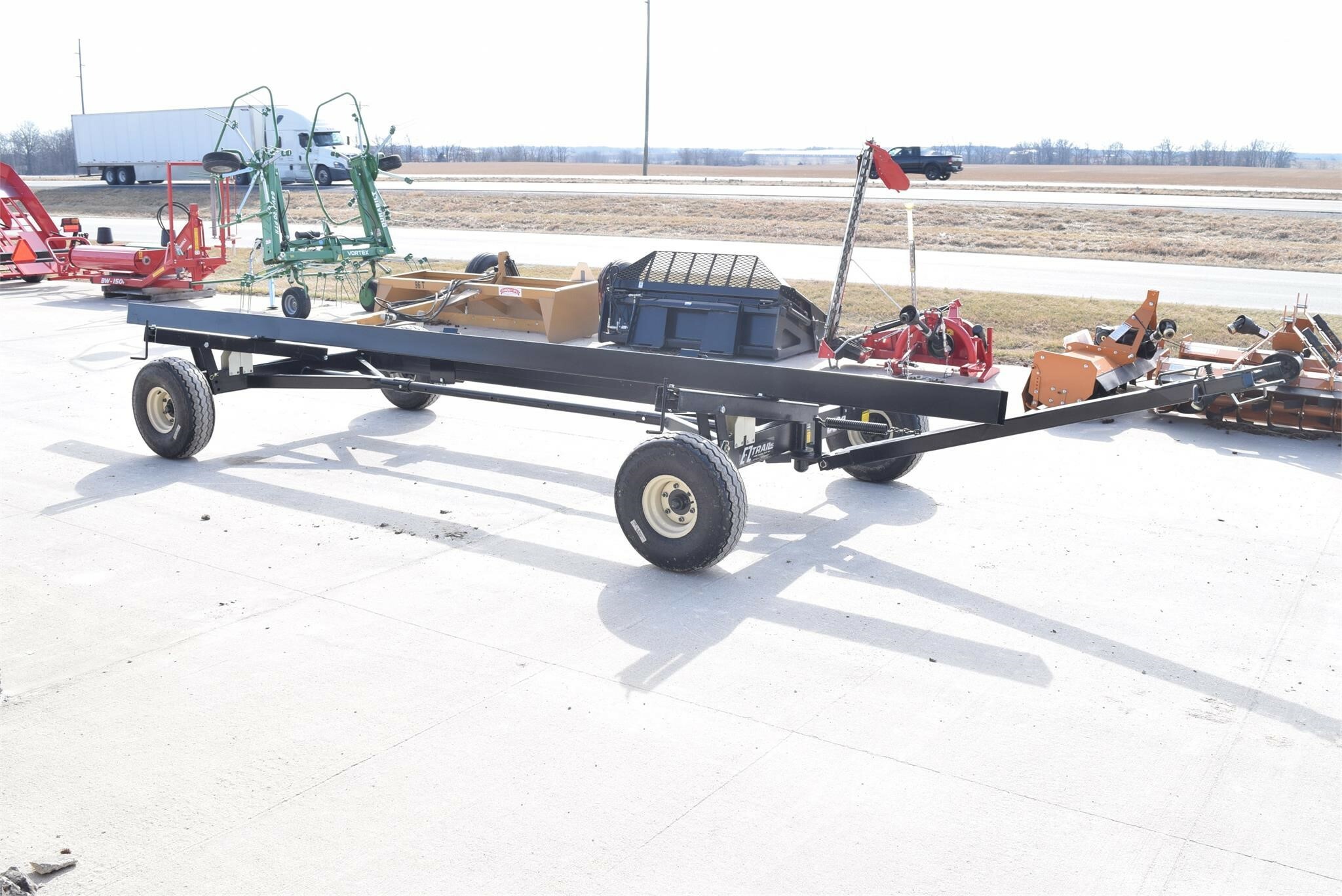 2025 E-Z Trail 680 Header Trailer