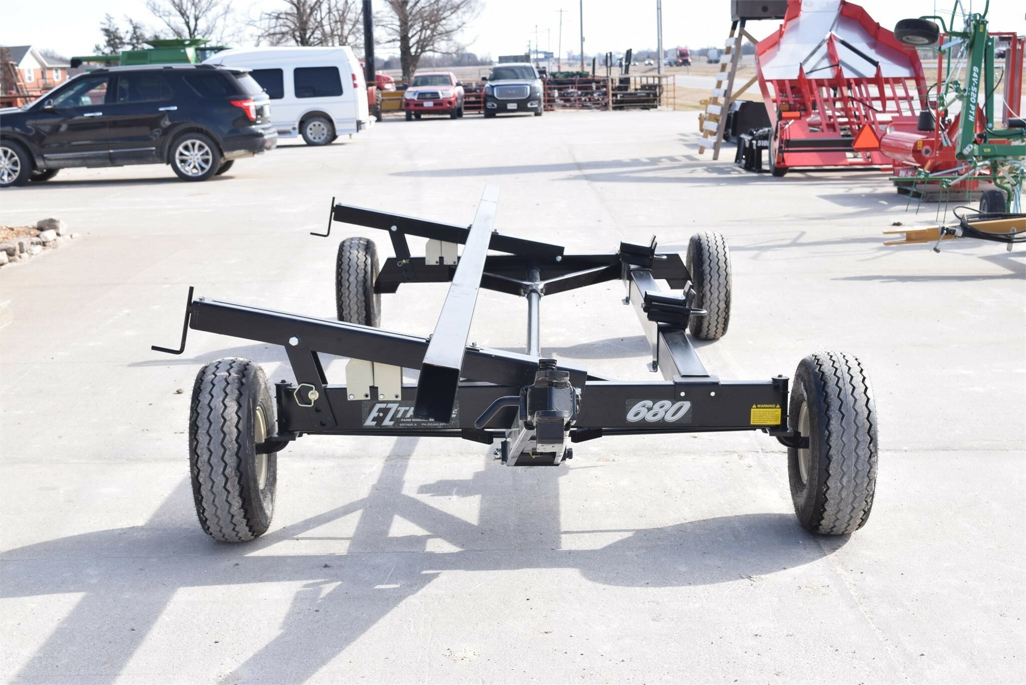 2025 E-Z Trail 680 Header Trailer