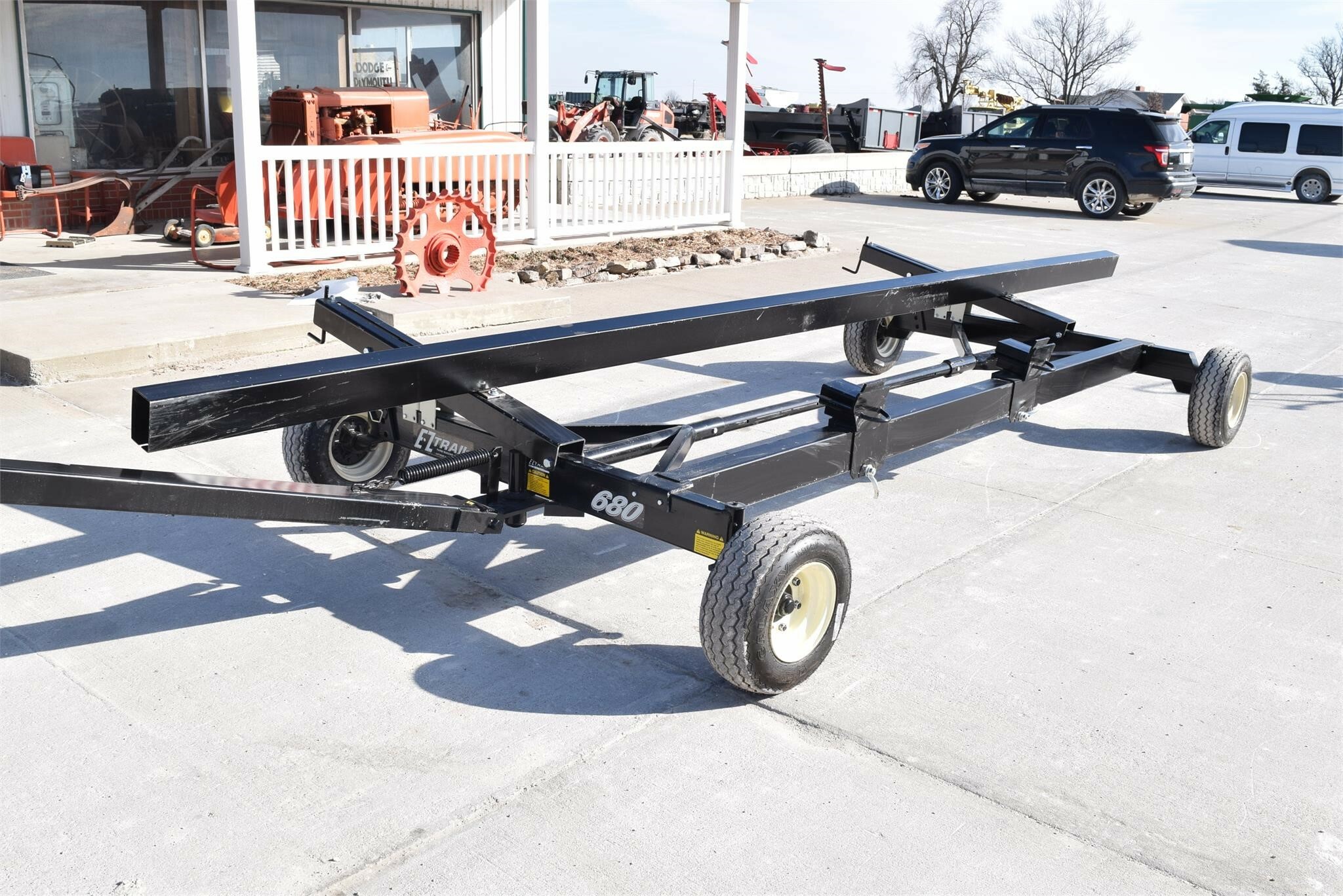 2025 E-Z Trail 680 Header Trailer