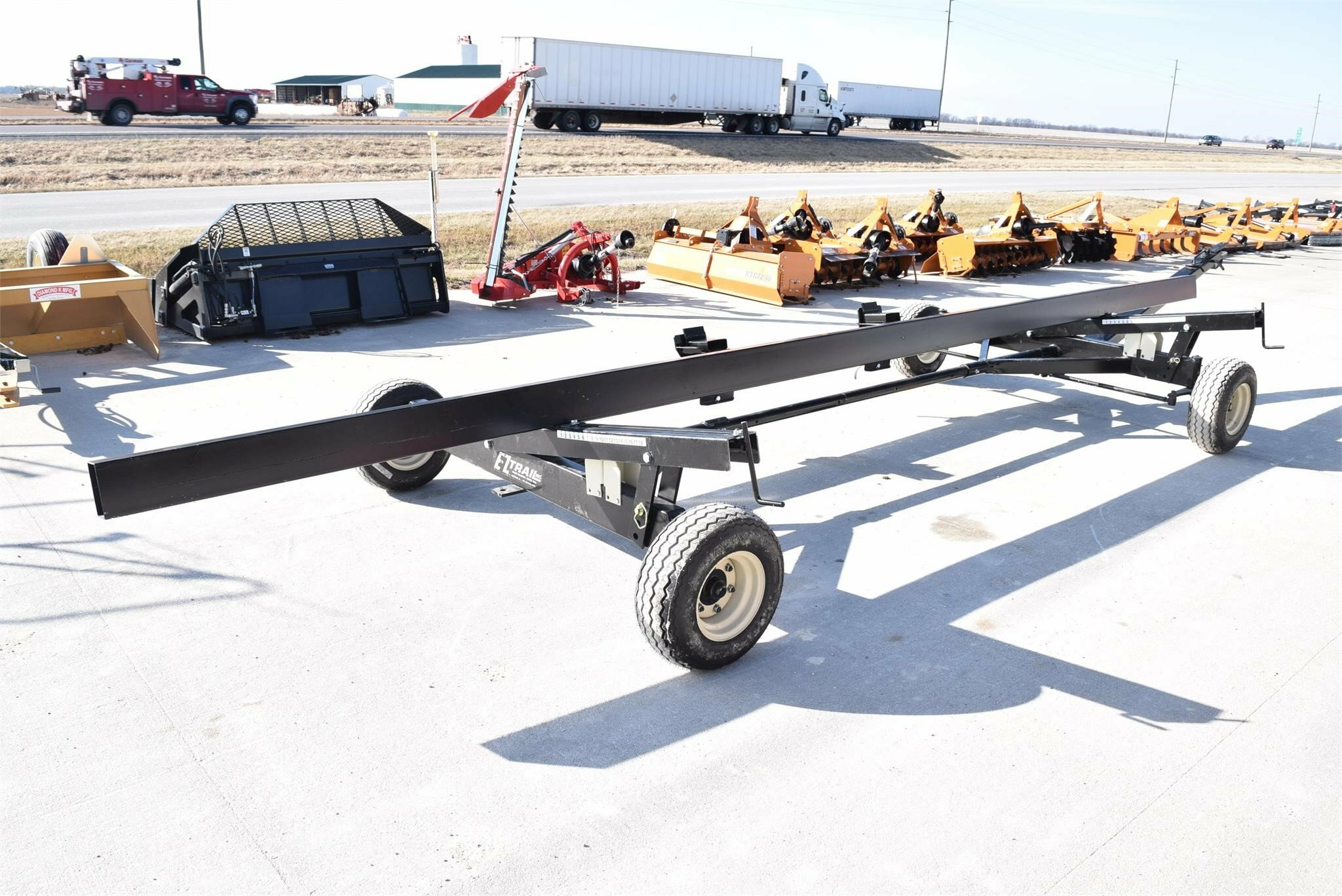 2025 E-Z Trail 680 Header Trailer