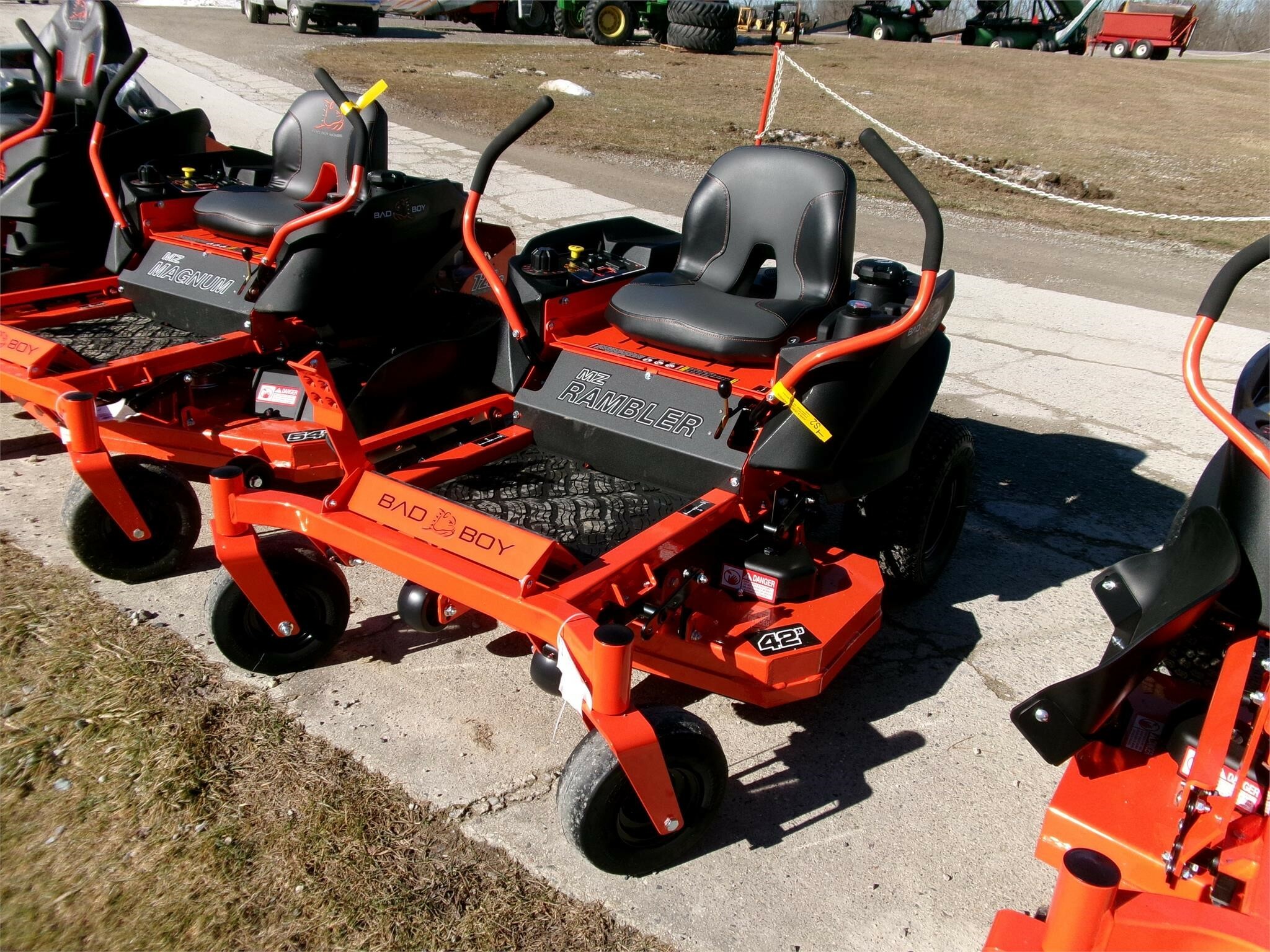 2023 Bad Boy MZ RAMBLER 4200 Lawn Mower Call Machinery Pete