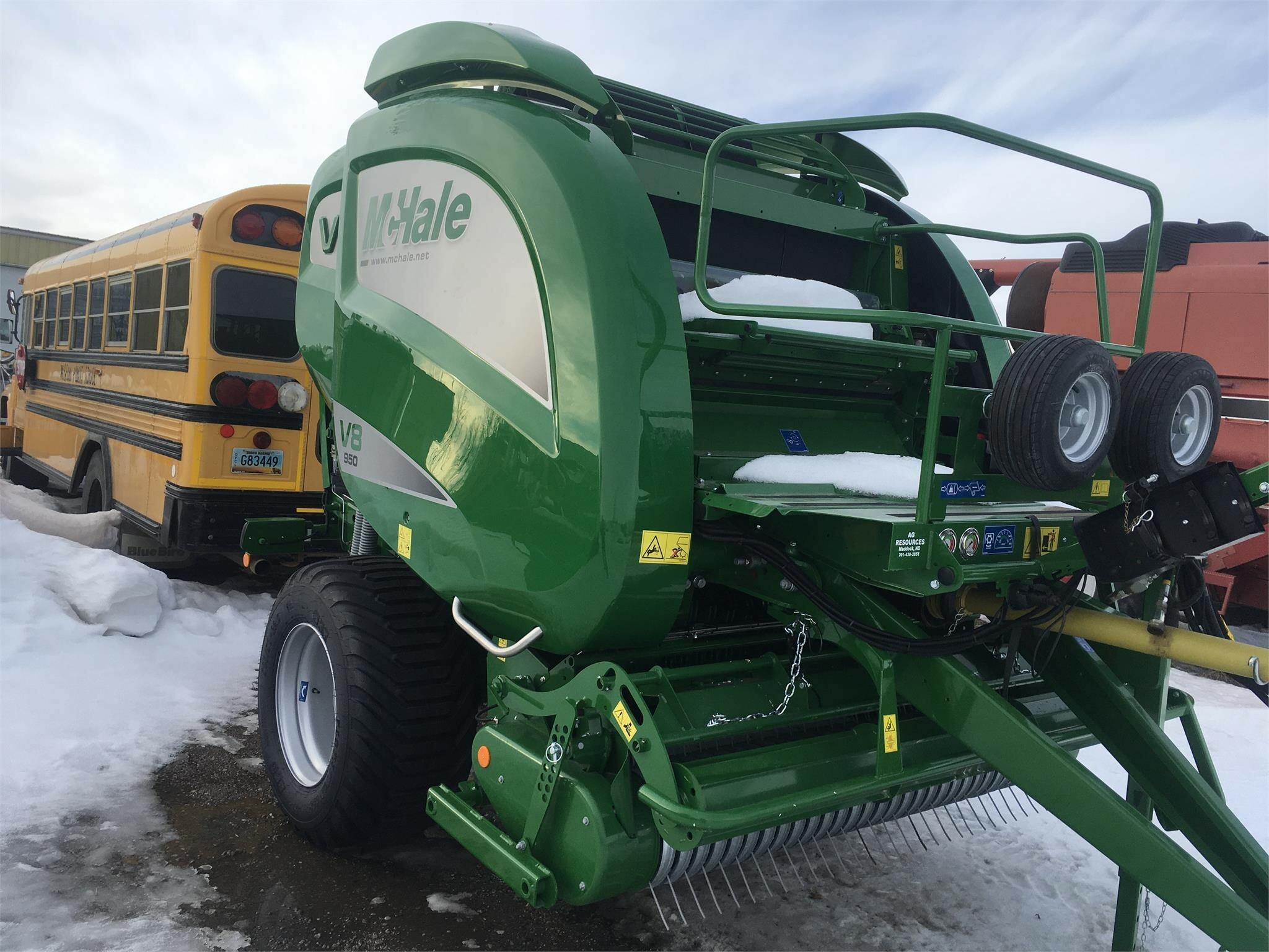 2022 McHale V8950 Round Baler 69,000 Machinery Pete