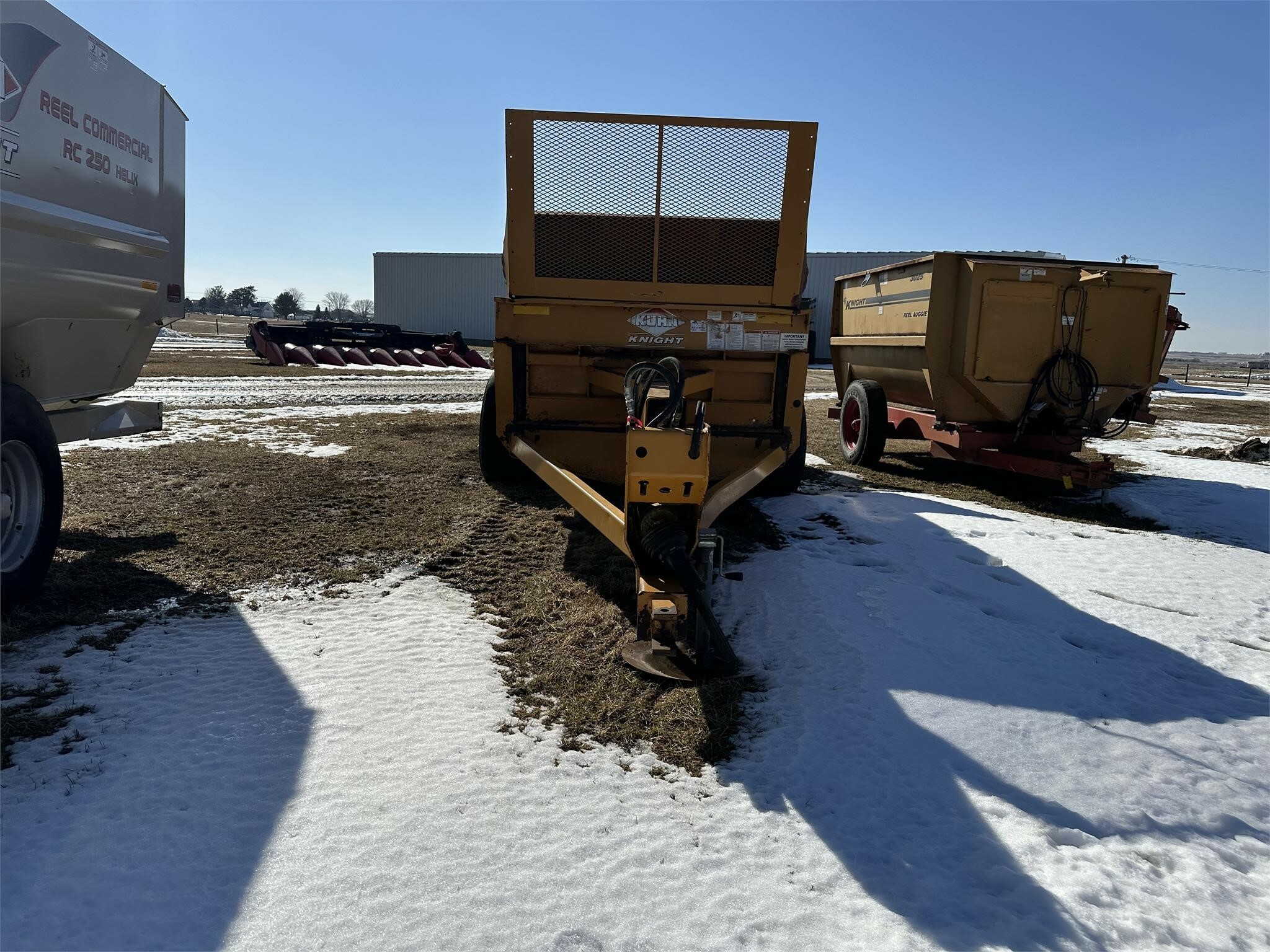 2008 Kuhn Knight 2044 Manure Spreader 29,900 Machinery Pete