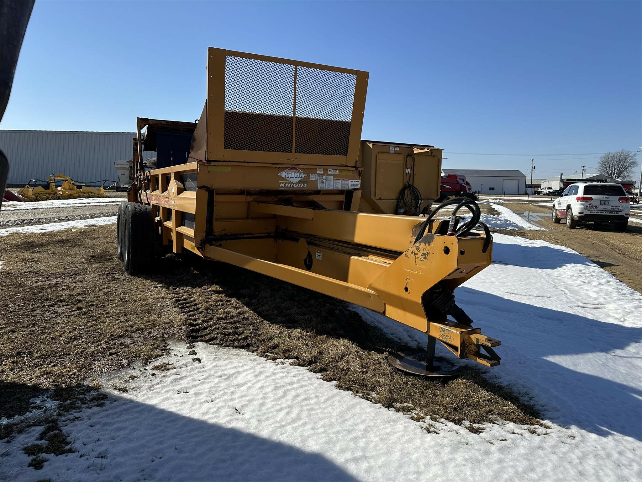 2008 Kuhn Knight 2044 Manure Spreader 29,900 Machinery Pete