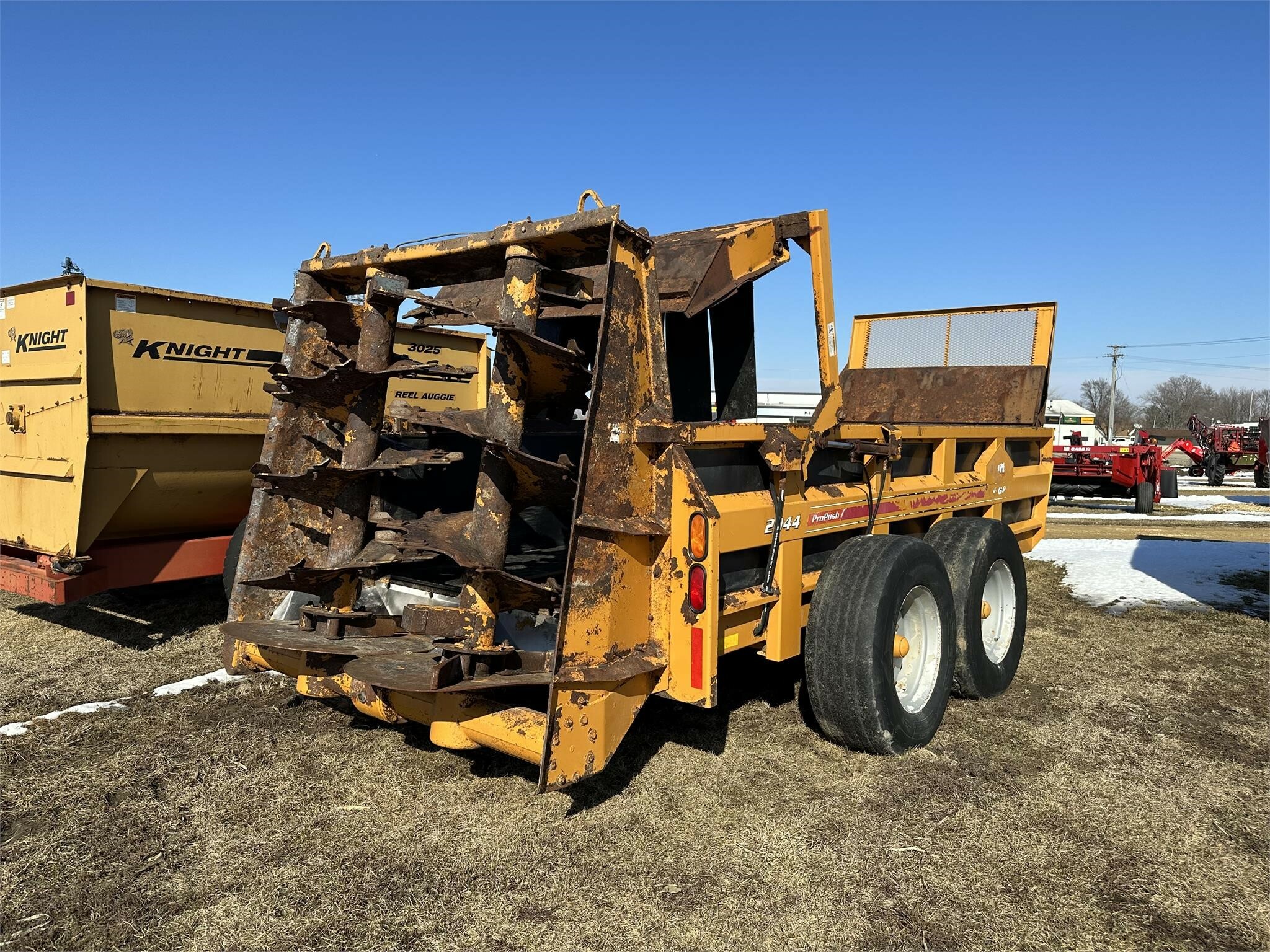 2008 Kuhn Knight 2044 Manure Spreader 29,900 Machinery Pete