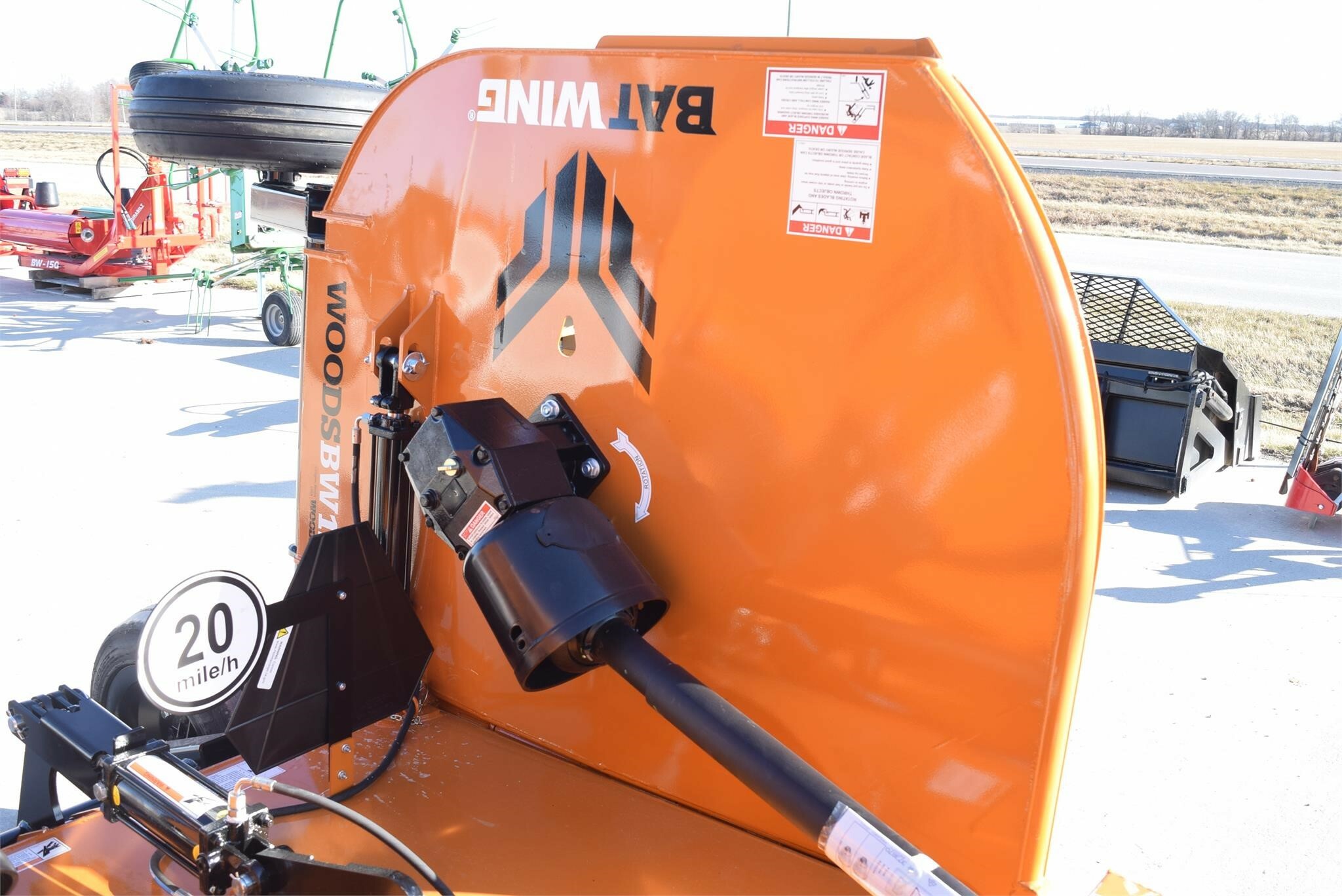 2023 Woods BW12 Rotary Cutter 19,250 Machinery Pete