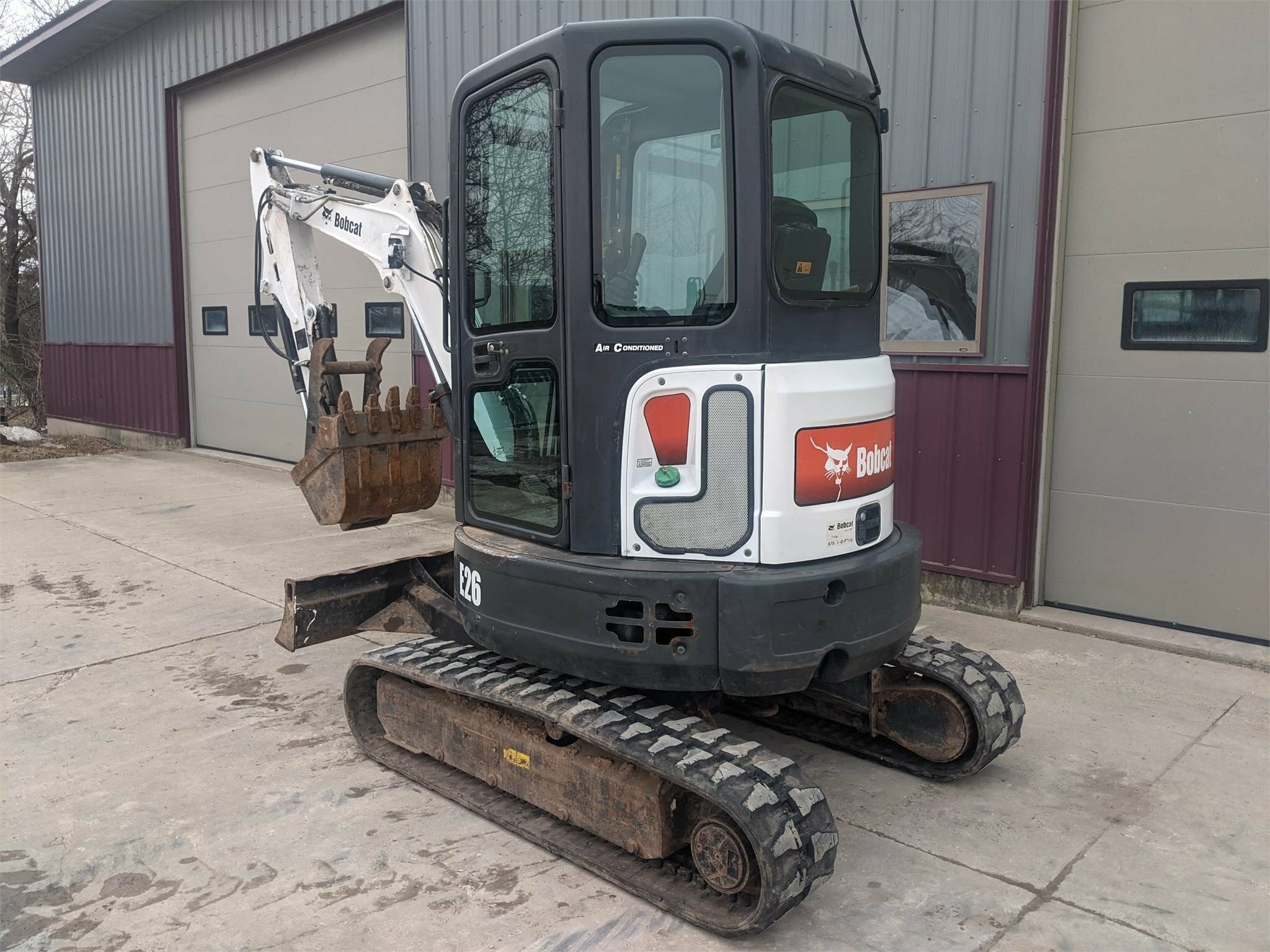 2012 Bobcat E26 Mini Excavator 36,850 Machinery Pete