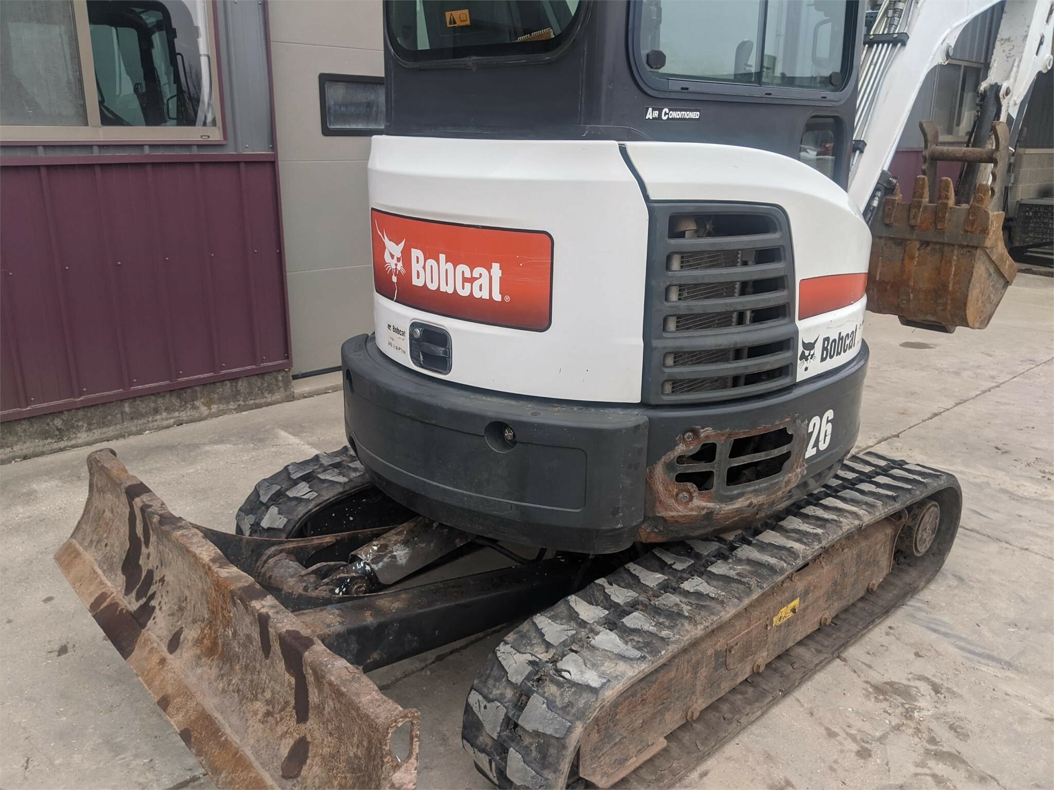 2012 Bobcat E26 Mini Excavator 36,850 Machinery Pete
