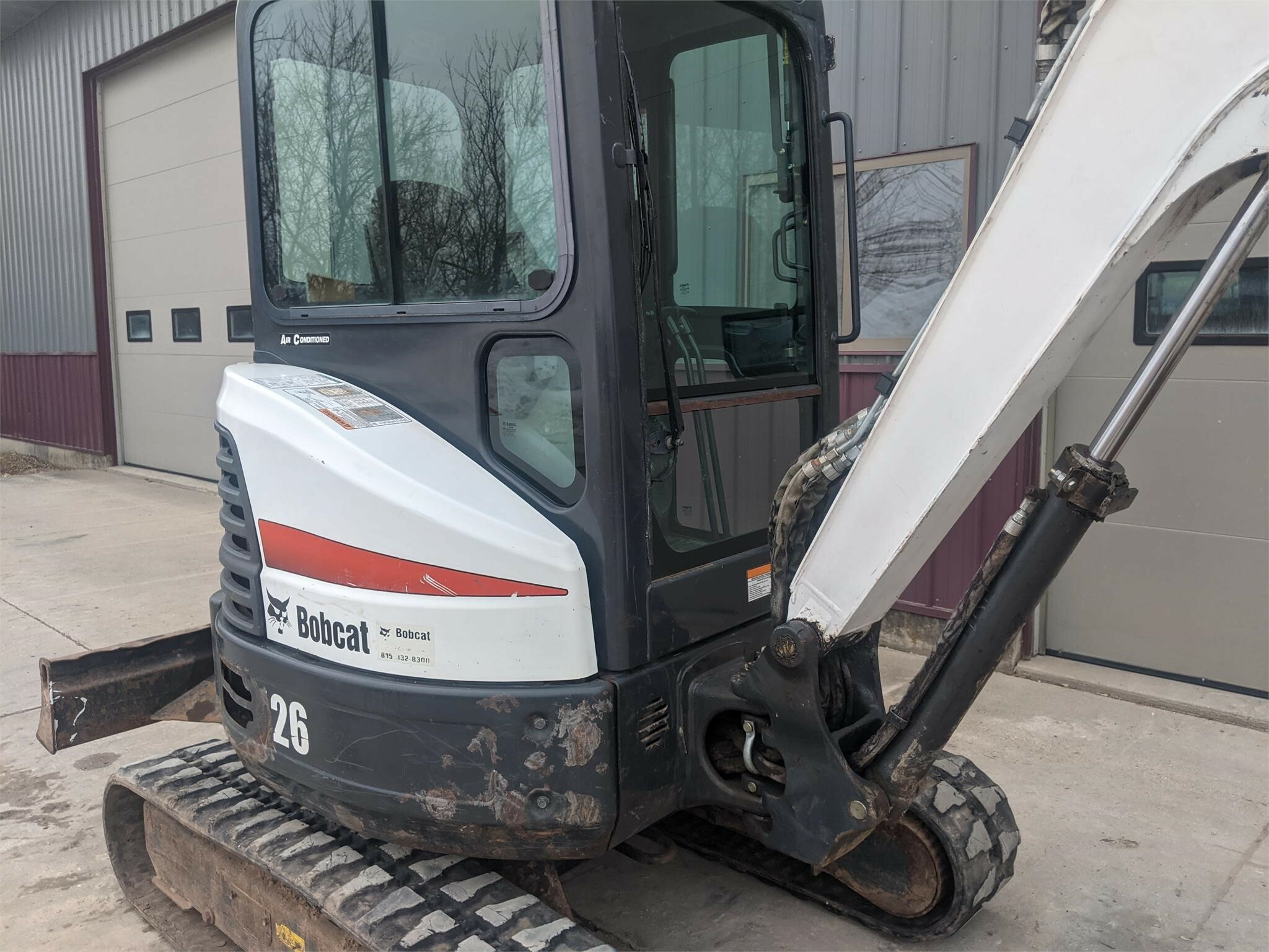 2012 Bobcat E26 Mini Excavator 36,850 Machinery Pete