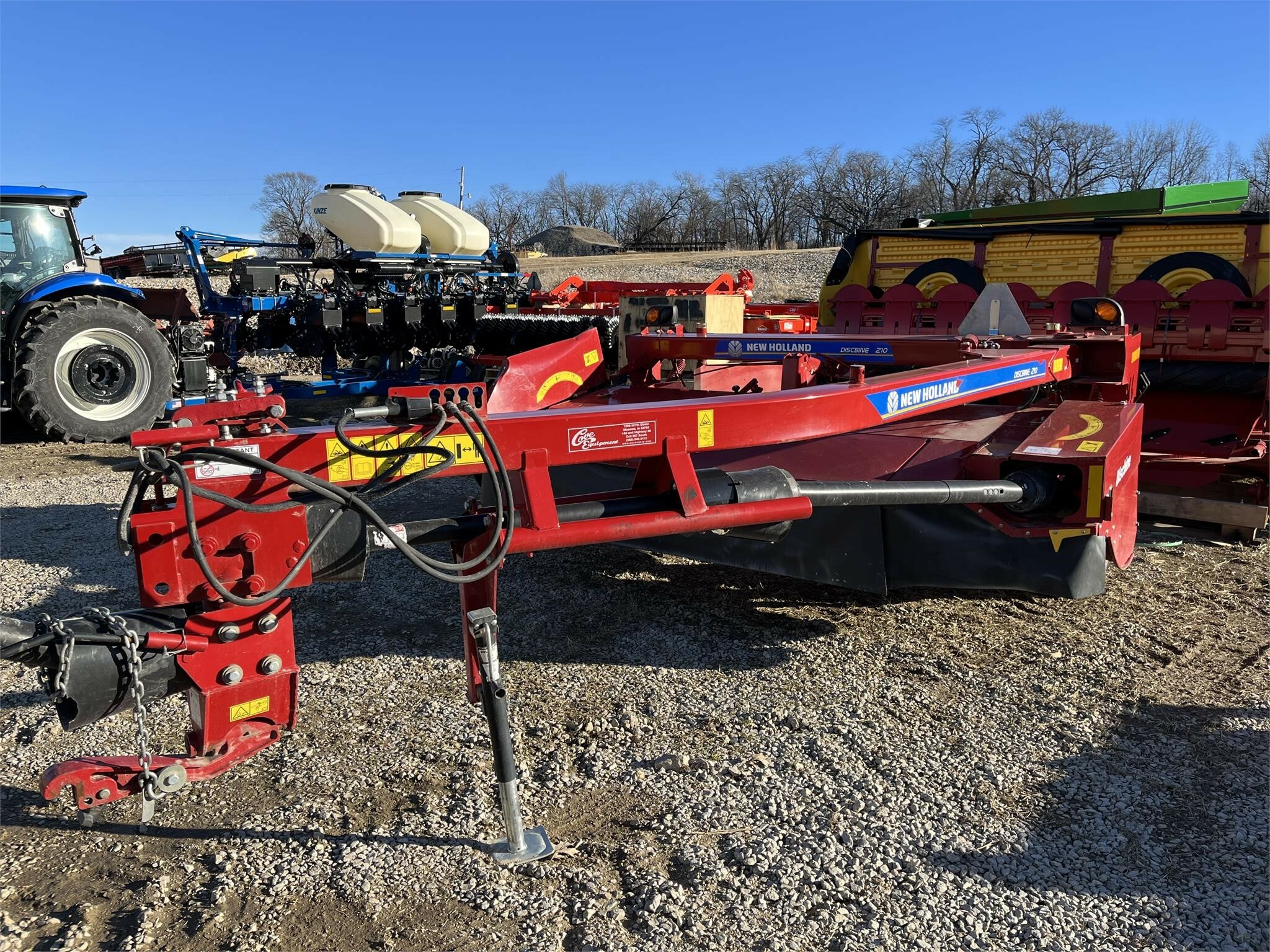 2022 New Holland Discbine 210 Mower Conditioner