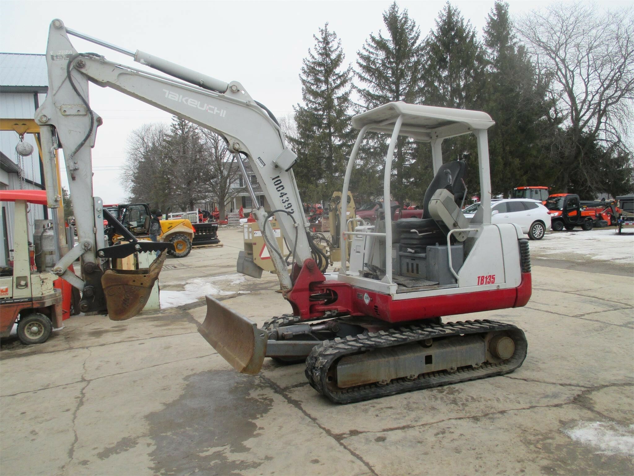 2007 Takeuchi TB135 Backhoe