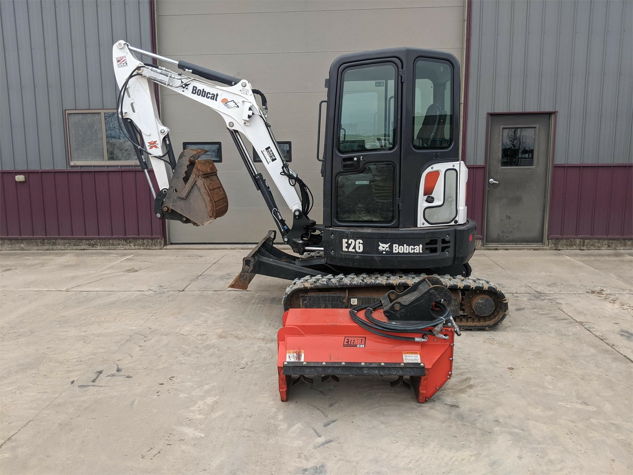 2019 Bobcat E26 Mini Excavator 7,950 Machinery Pete