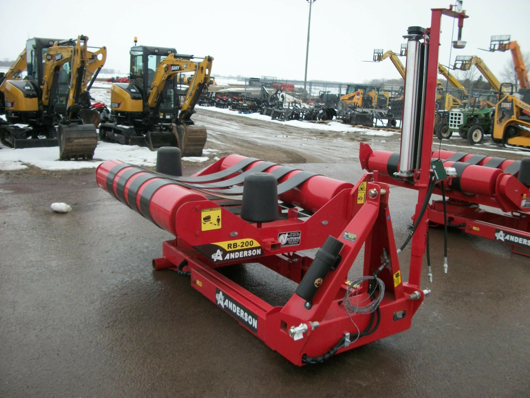 2022 Anderson RB200 Bale Wrapper Call Machinery Pete