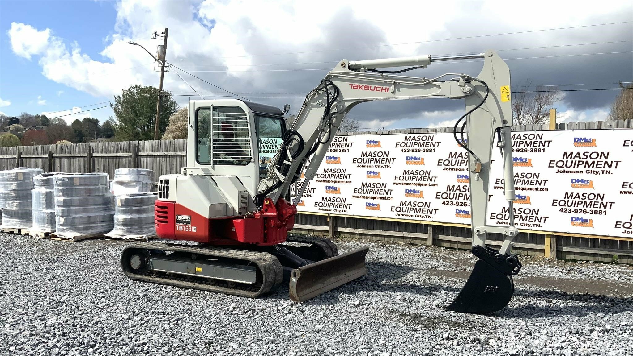 2015 Takeuchi TB153FR Excavator 38,900 Machinery Pete