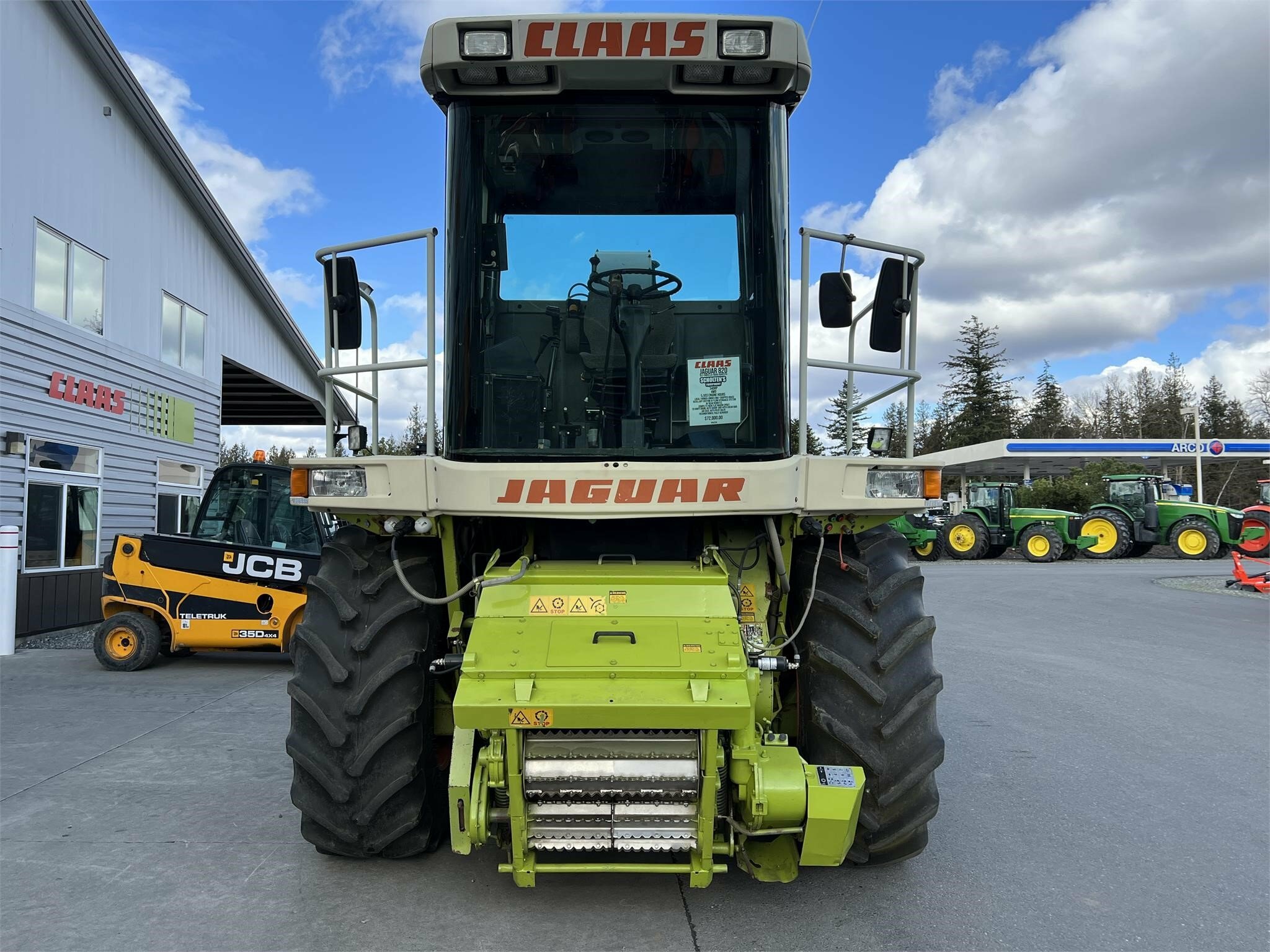 1995 Claas Jaguar 820 Self-Propelled Forage Harvester