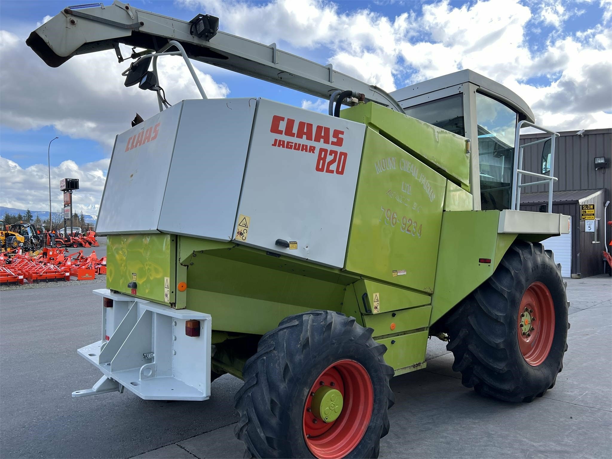 1995 Claas Jaguar 820 Self-Propelled Forage Harvester