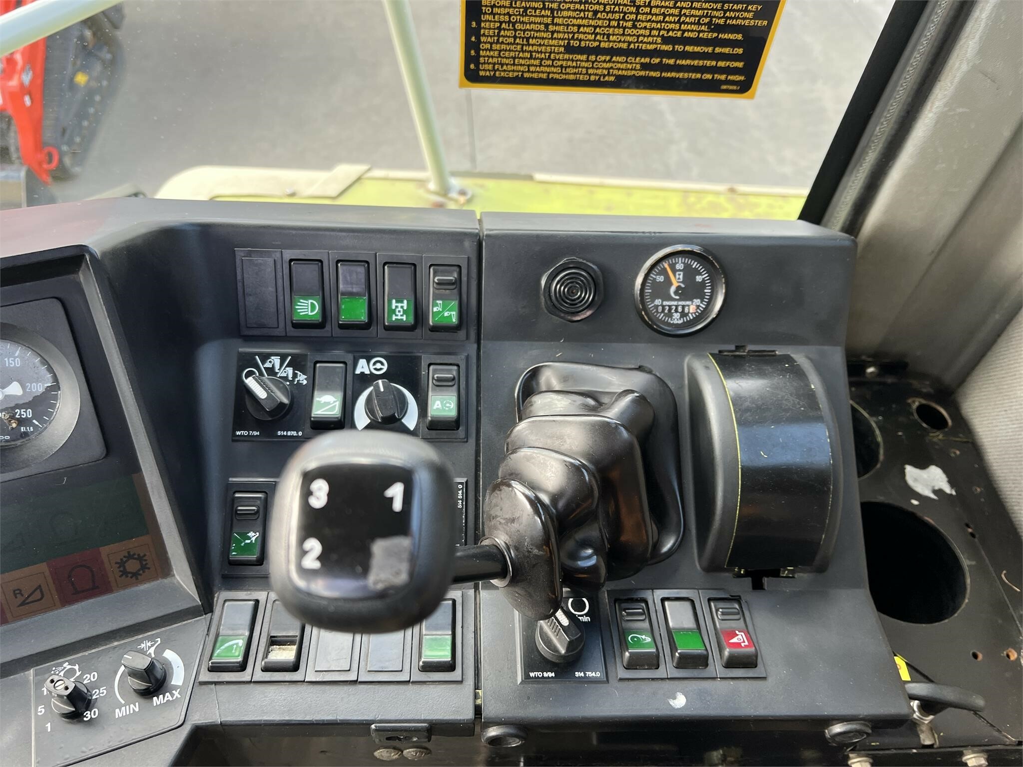 1995 Claas Jaguar 820 Self-Propelled Forage Harvester