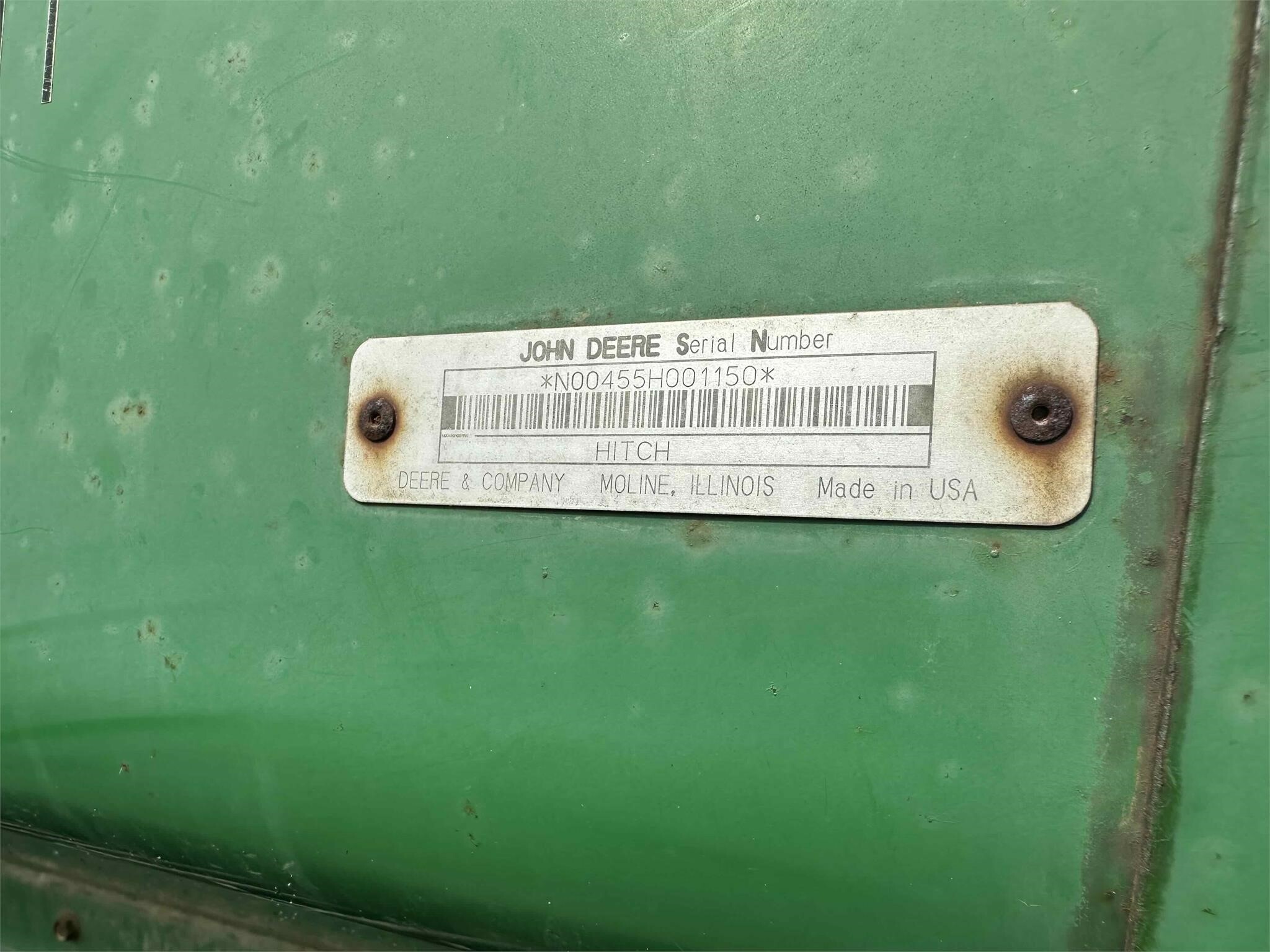 John Deere 455 Drill 14,500 Machinery Pete