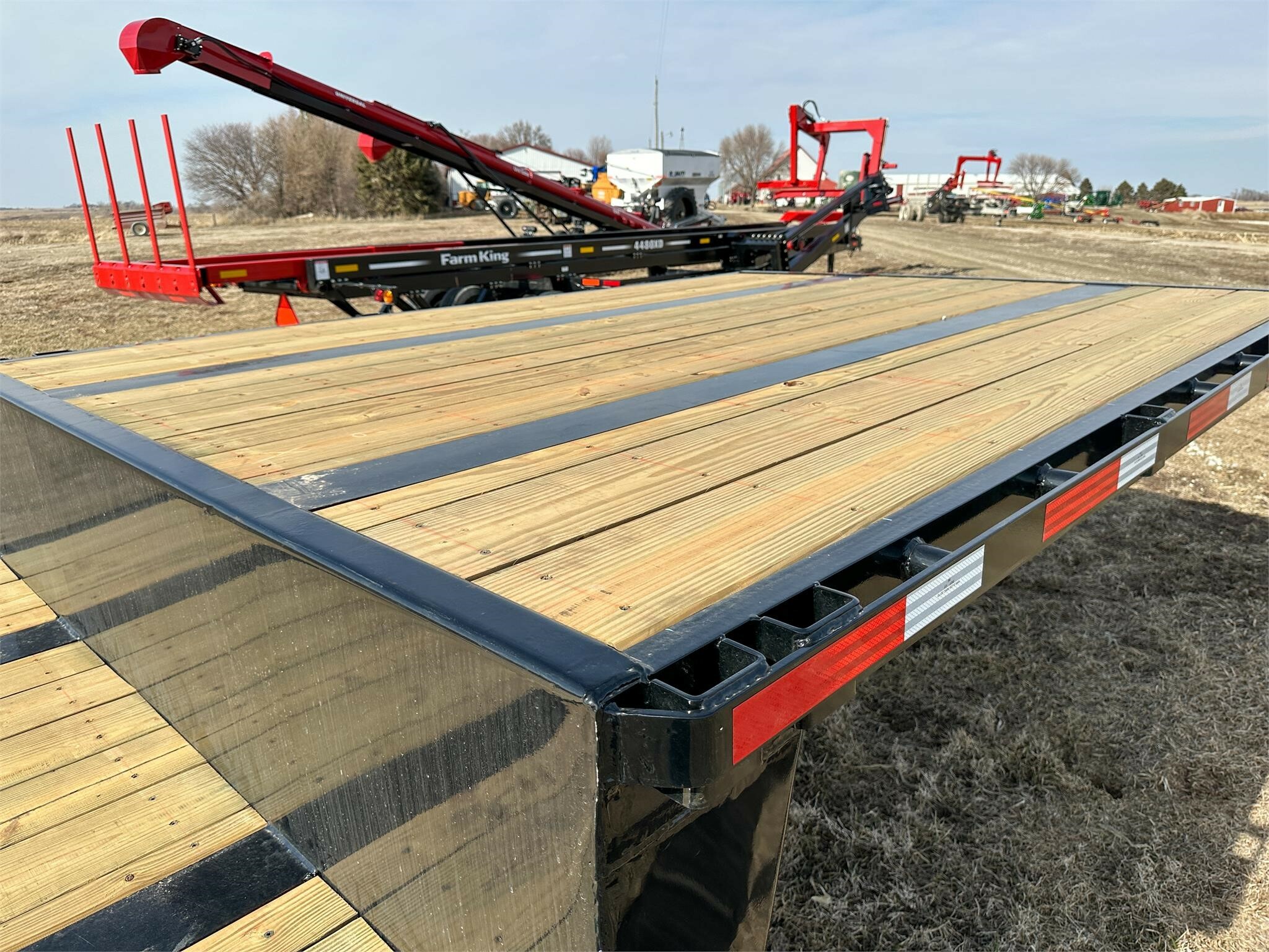 2024 MAS TRAILERS STEP DECK Flatbed Trailer 39,995 Machinery Pete