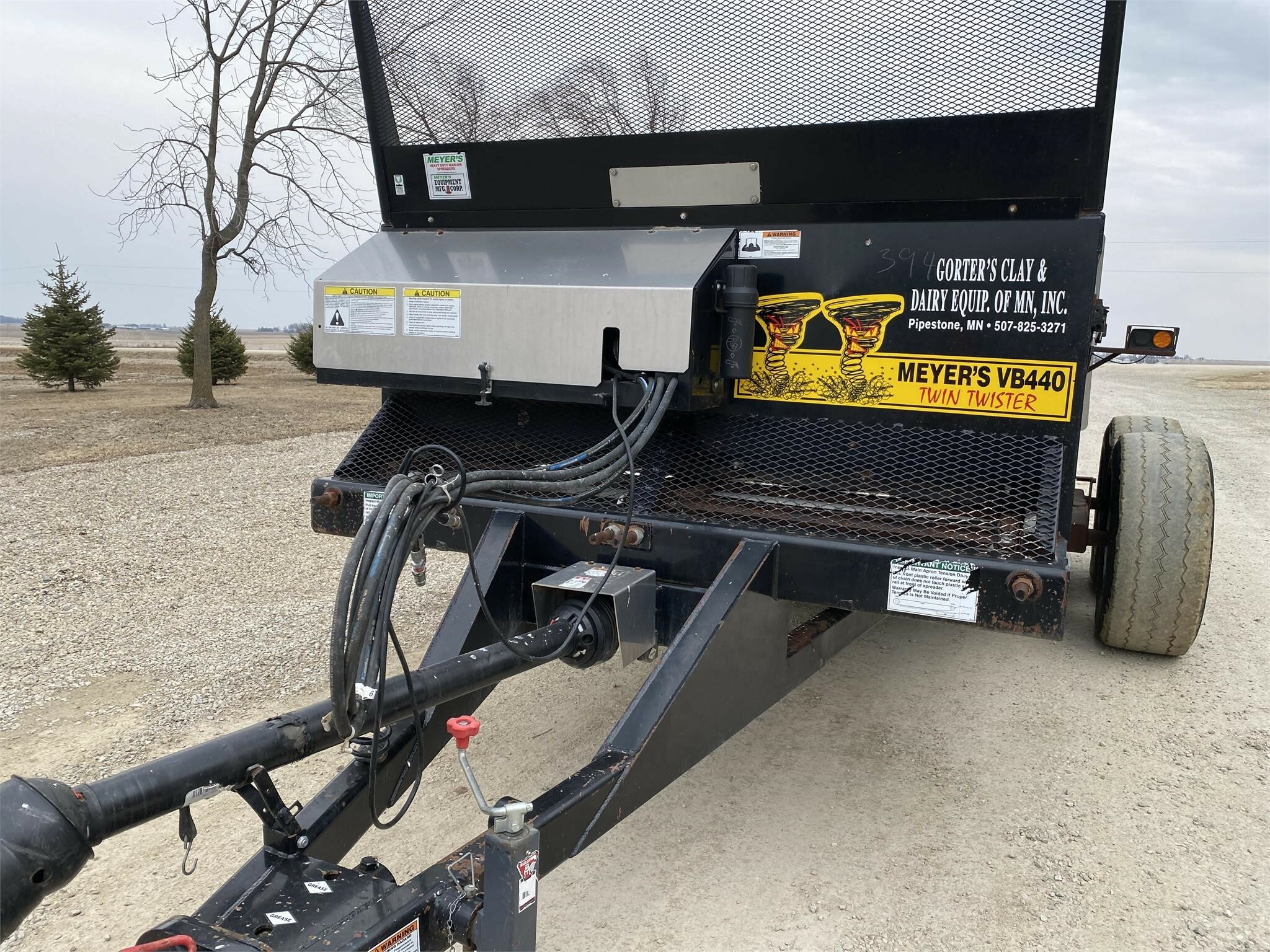 Meyers VB440 Manure Spreader 36,500 Machinery Pete