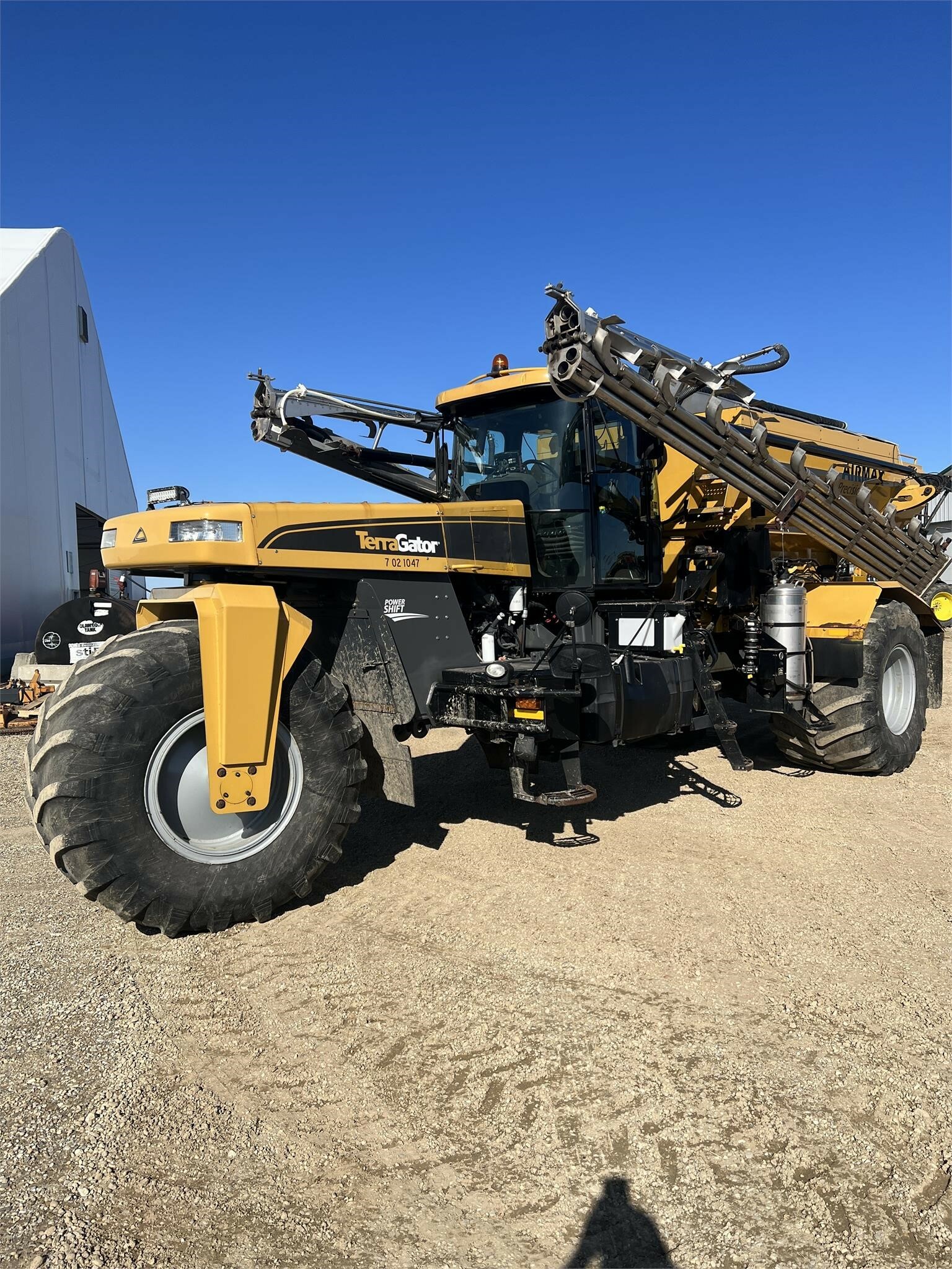 2014 AgChem TerraGator 9300 SelfPropelled Fertilizer Spreader