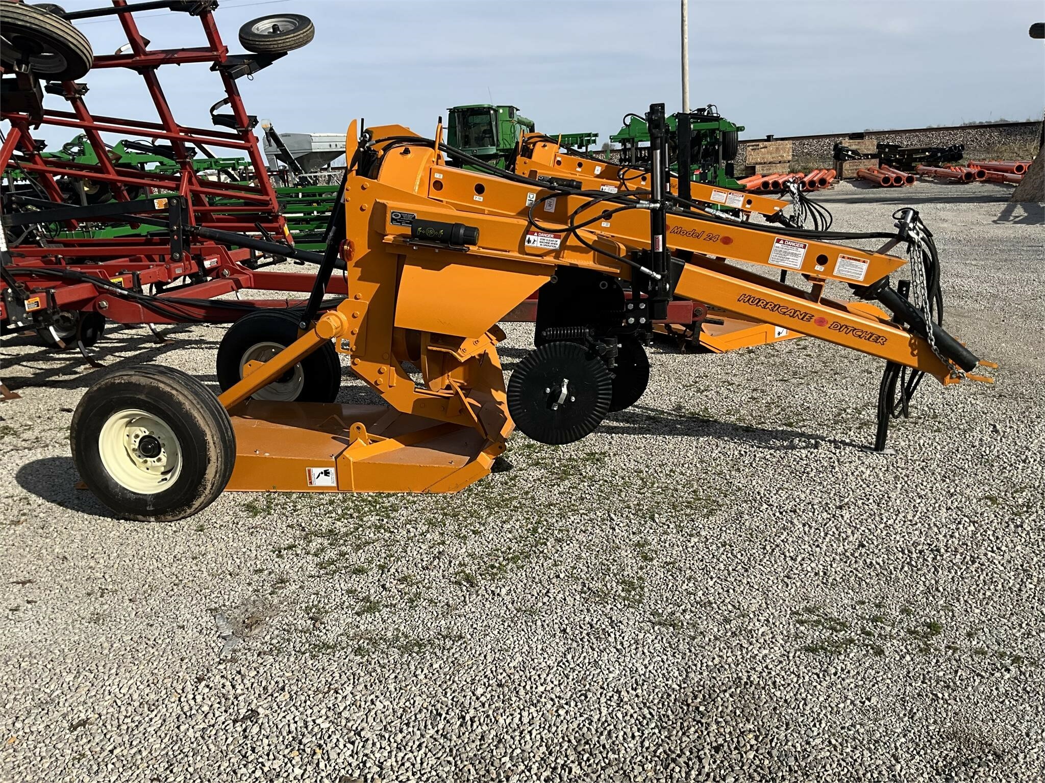 2023 Hurricane Ditcher 24 Field Drainage Equipment 24,900 Machinery Pete