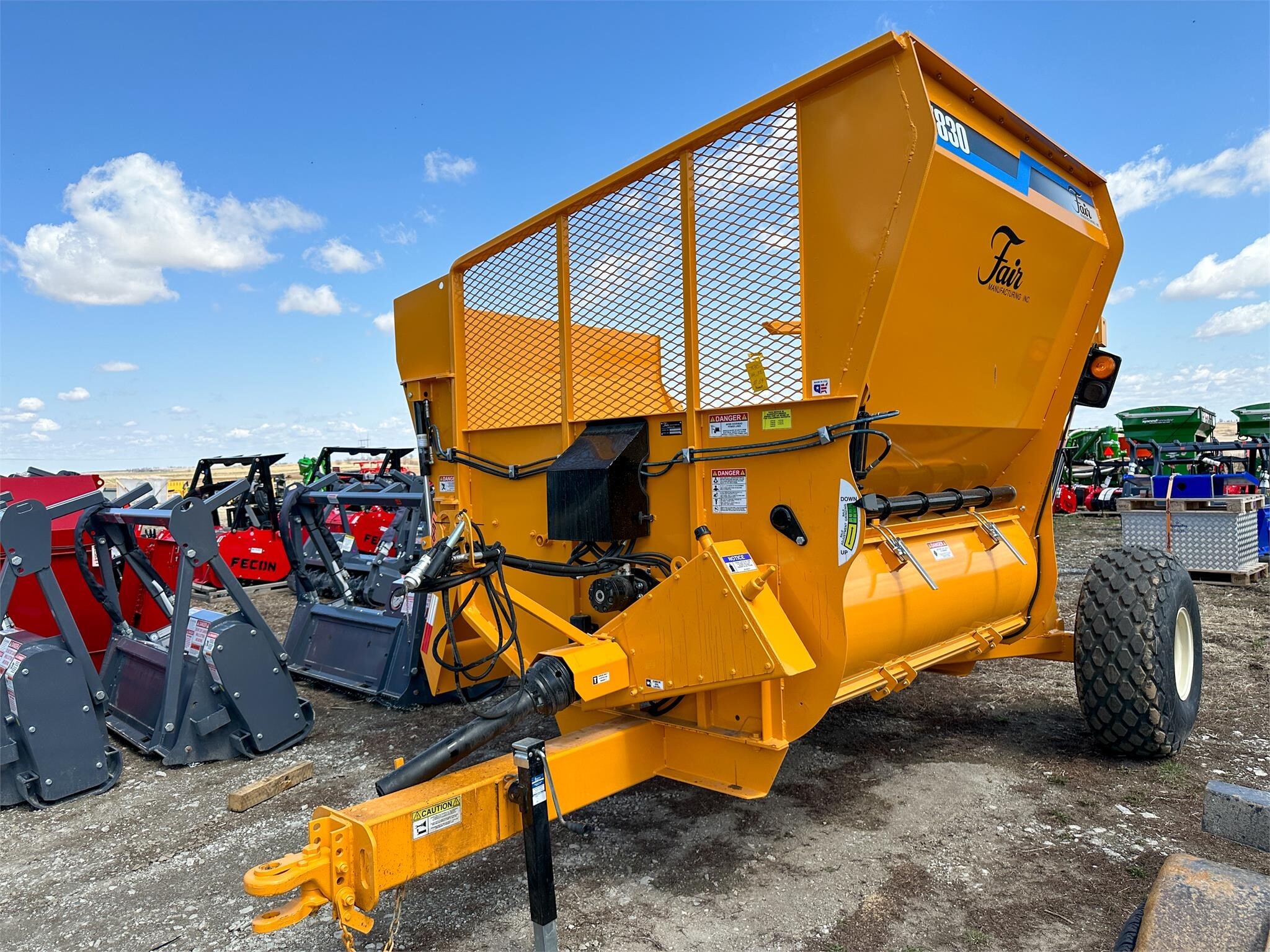 2026 Fair Mfg 7830 Bale Processor