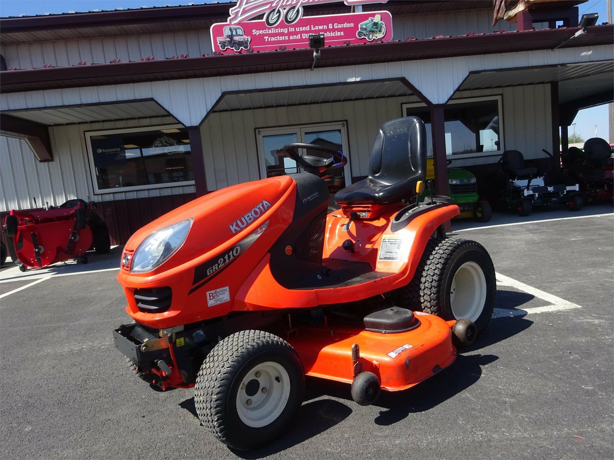 Kubota GR2110 Lawn Mower 4,900 Machinery Pete