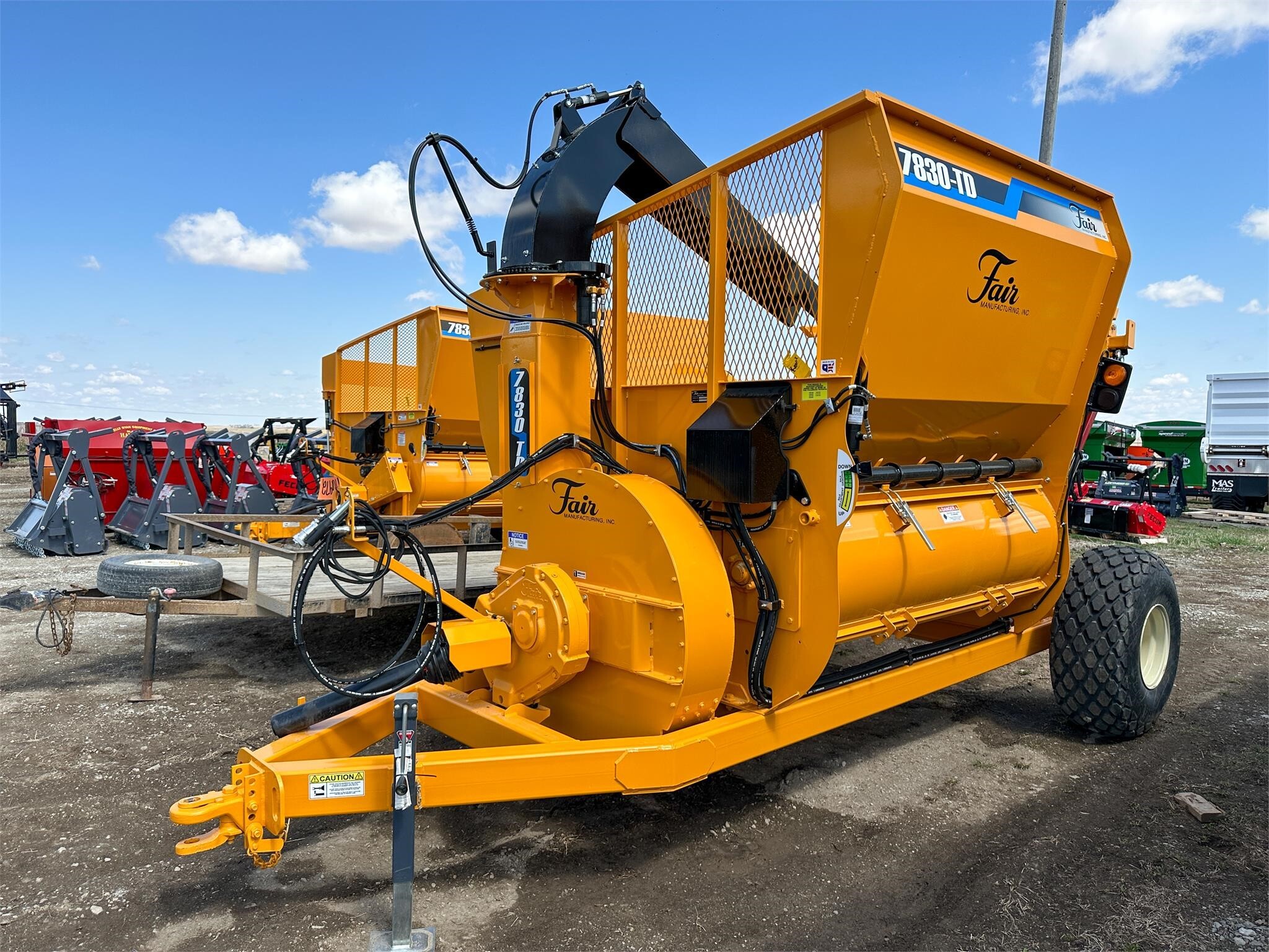 2026 Fair Mfg 7830TD Bale Processor