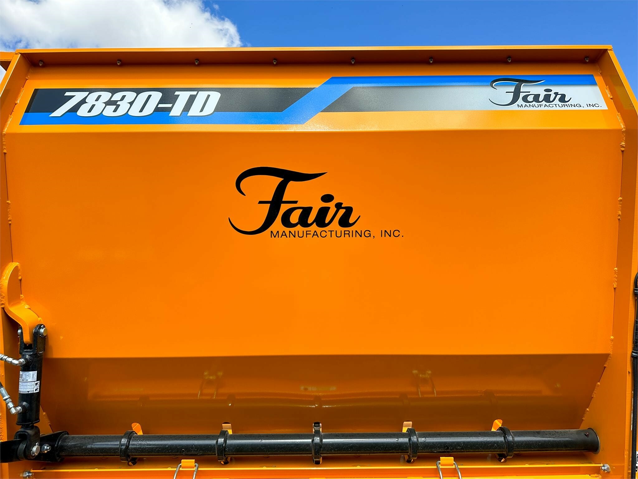 2026 Fair Mfg 7830TD Bale Processor